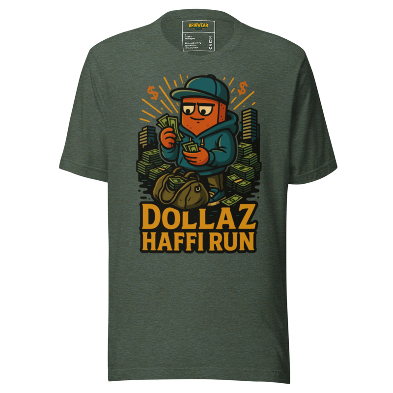 Dollaz Haffi Run Graphic T-Shirt