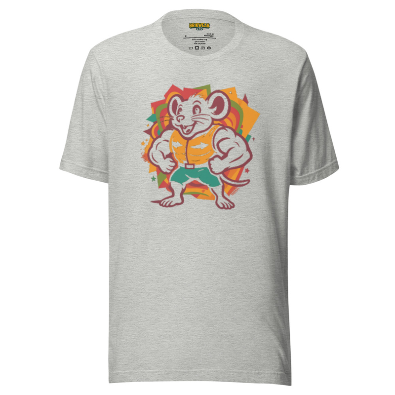 Strong Mouse Graphic T-Shirt