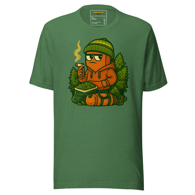 Green Cartoon Hoodie T-Shirt