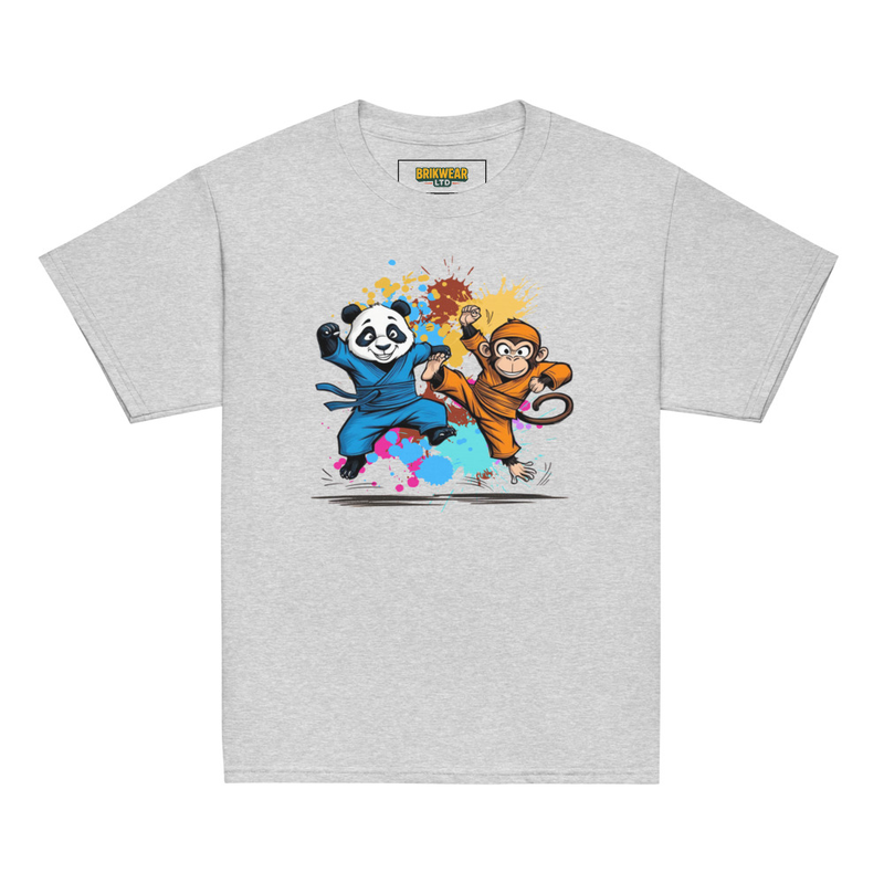 Kung Fu Panda and Monkey T-shirt