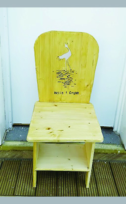 Handcrafted Wooden Chair