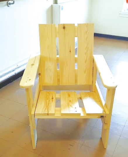 Demark Wooden sofa chair