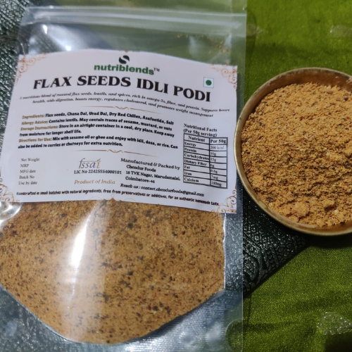 Flax Seeds Idli Podi 