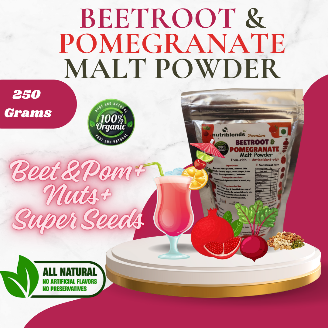 Beetroot & Pomegranate Malt Powder