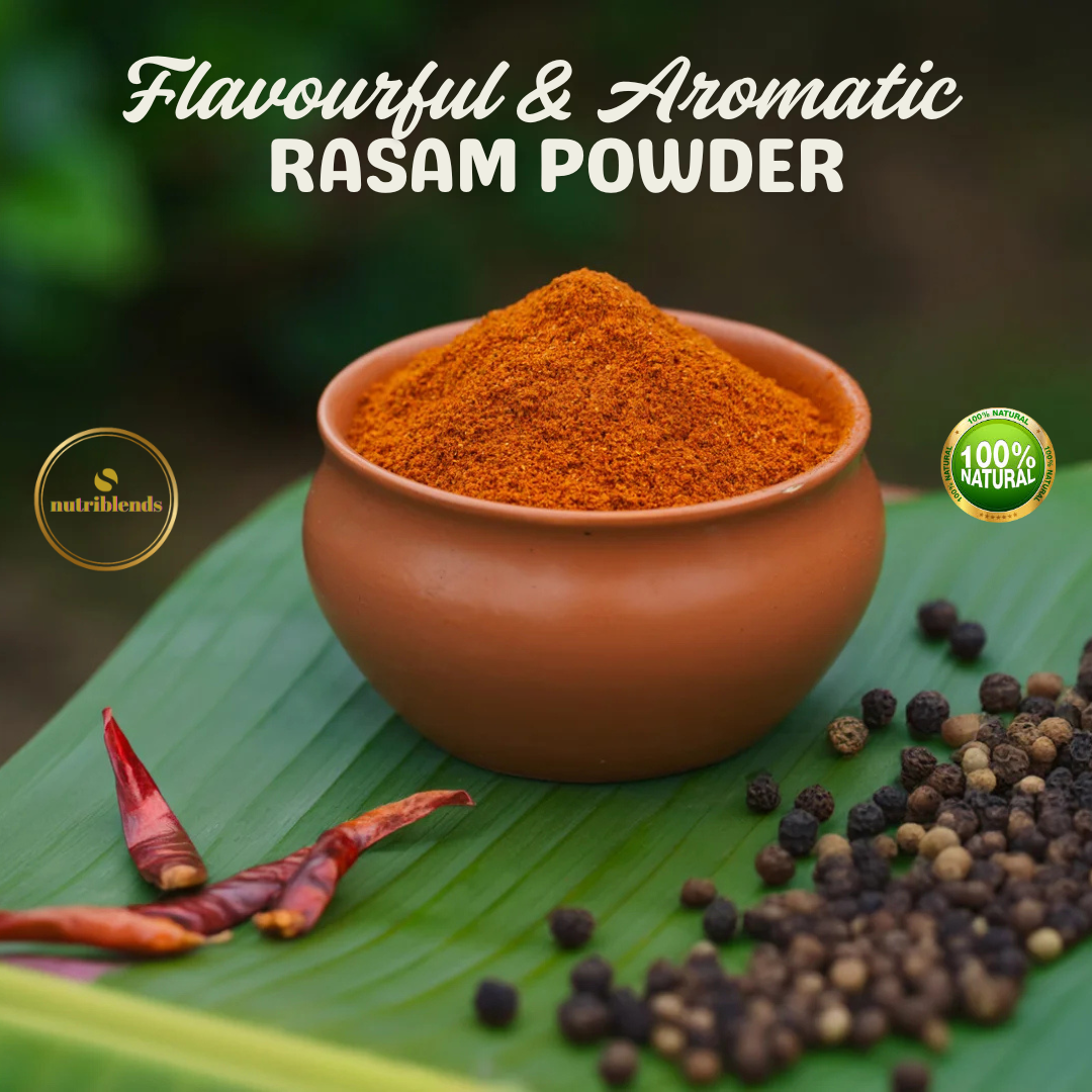 Combo Pack of 2 - Sambar Powder and Rasam Powder