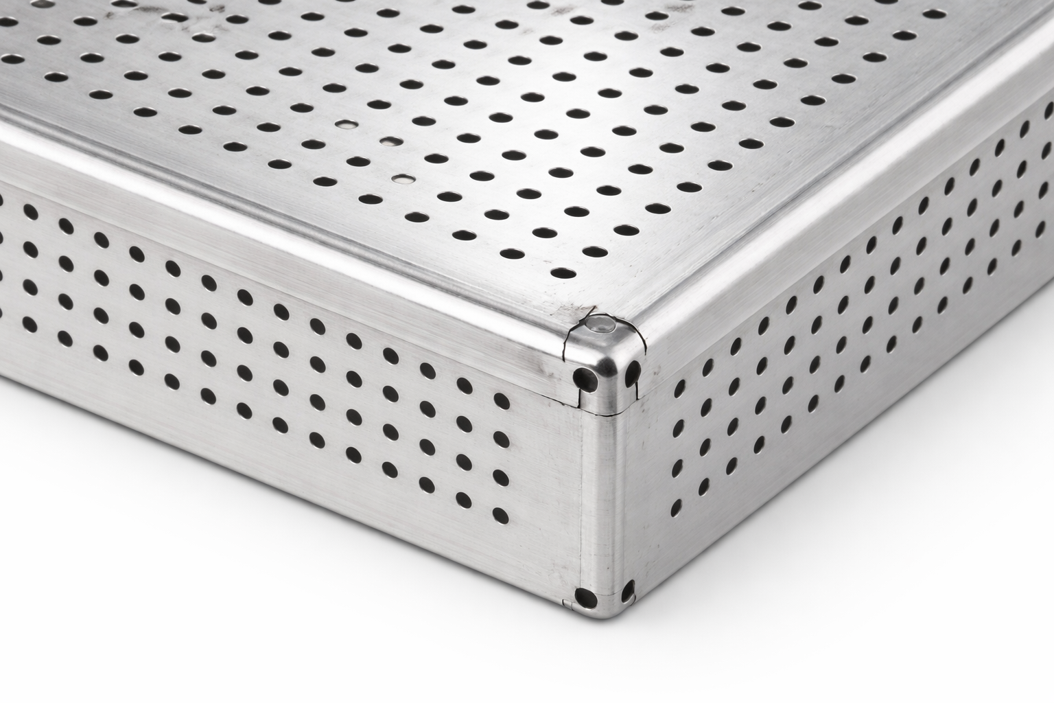 Bandeja Perforada Sanitaria de Acero Inoxidable