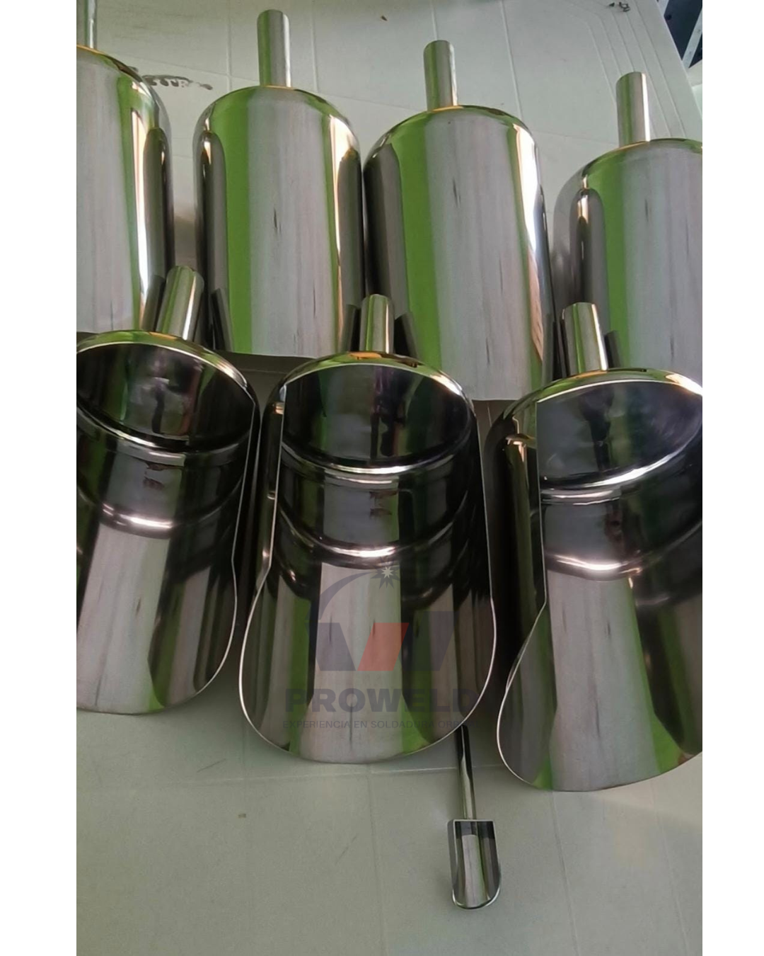 Pala de Laboratorio de Acero Inoxidable – Uso Farmacéutico