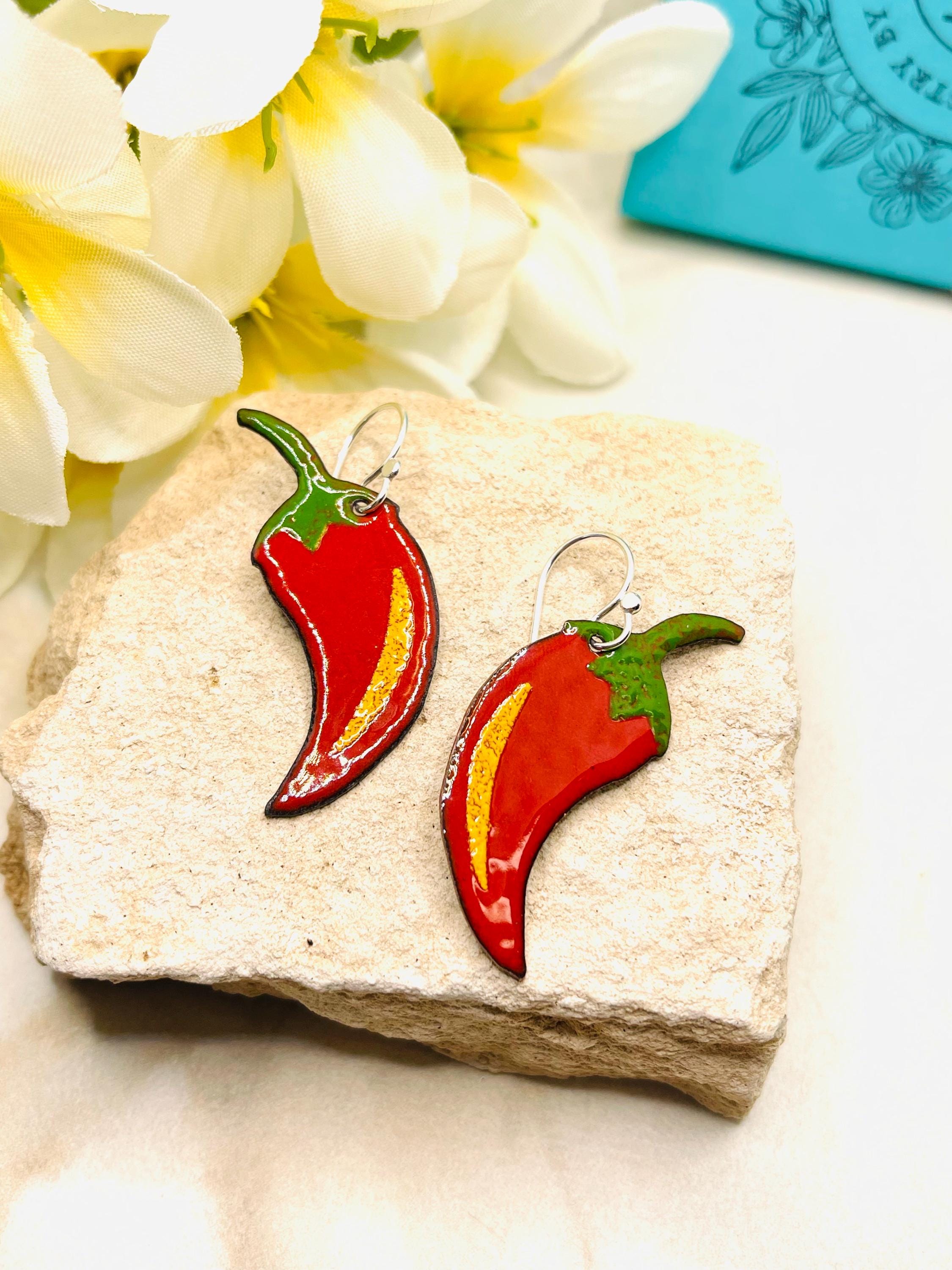 Chili Pepper Earrings