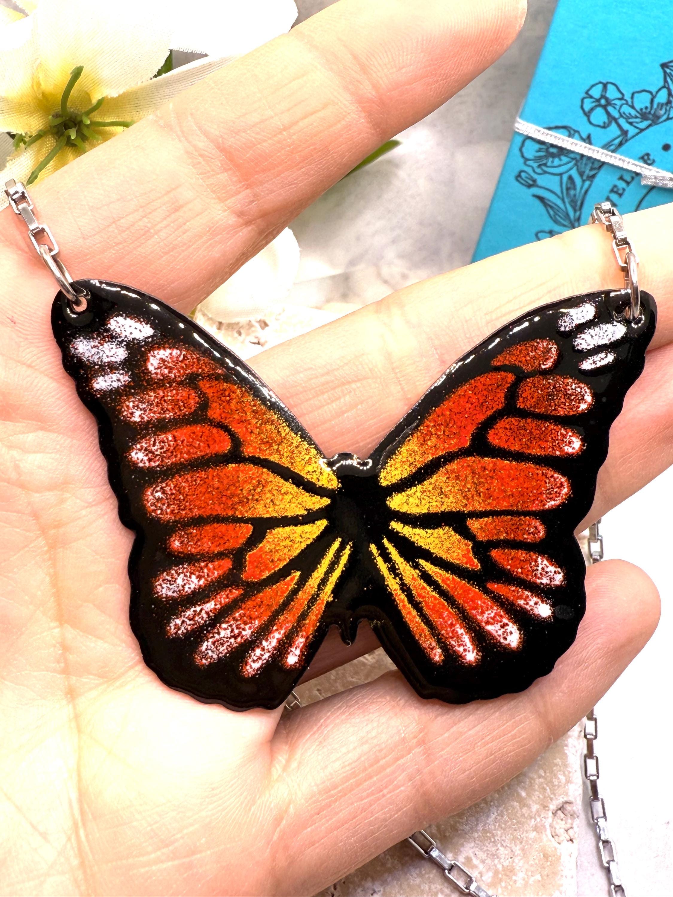 Monarch Butterfly Necklace