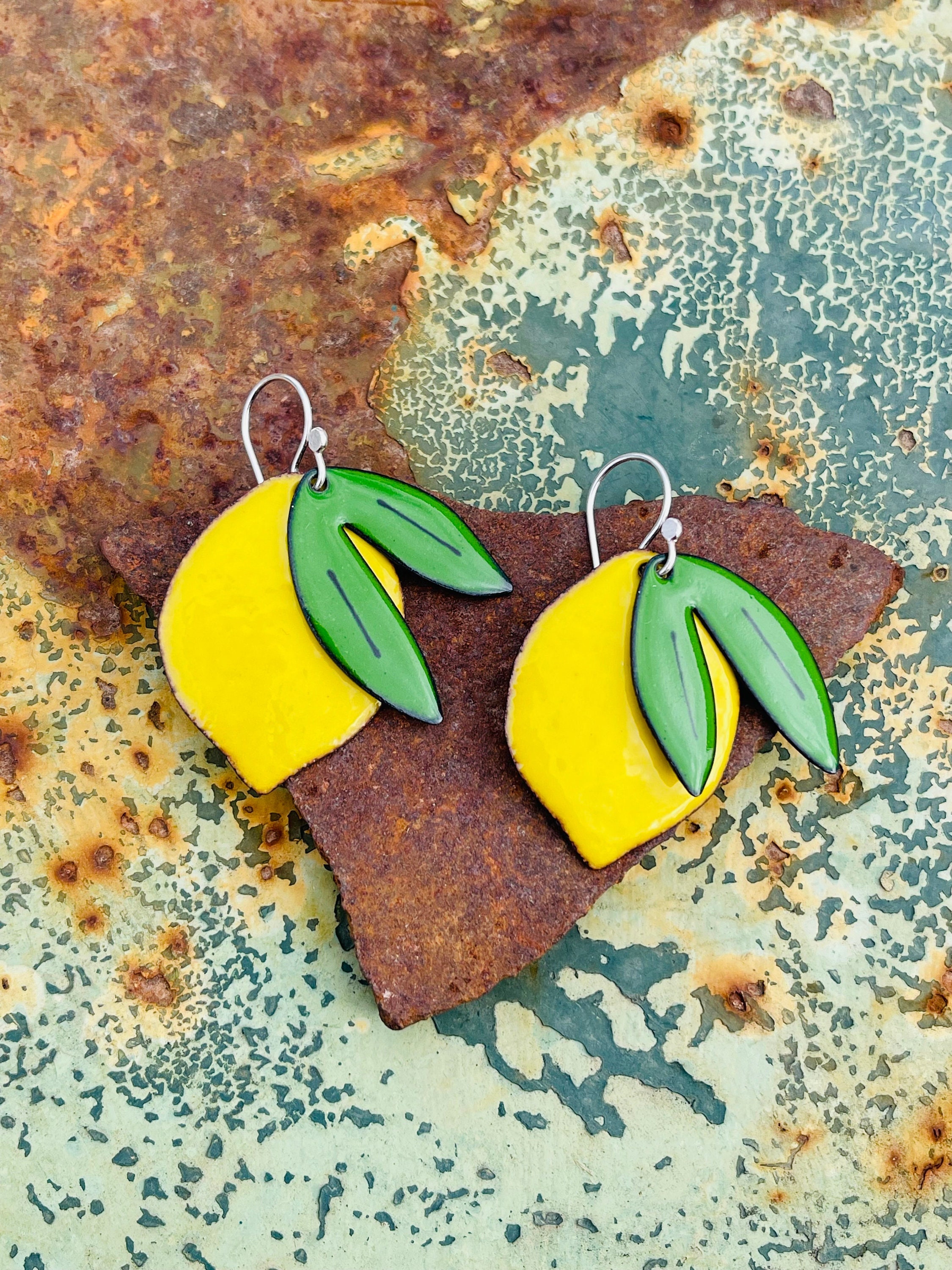 Lemon Earrings