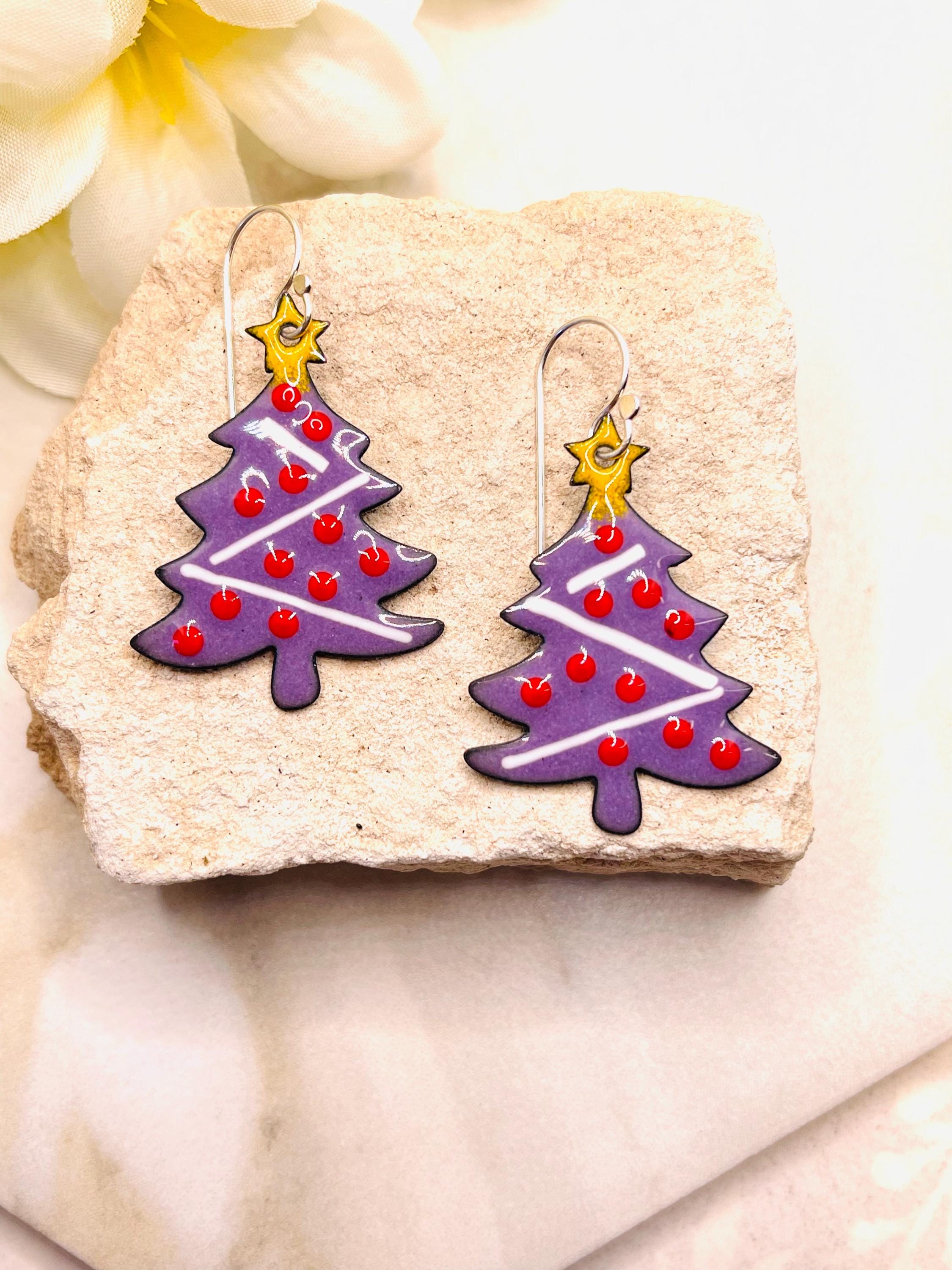 Christmas Tree Earrings