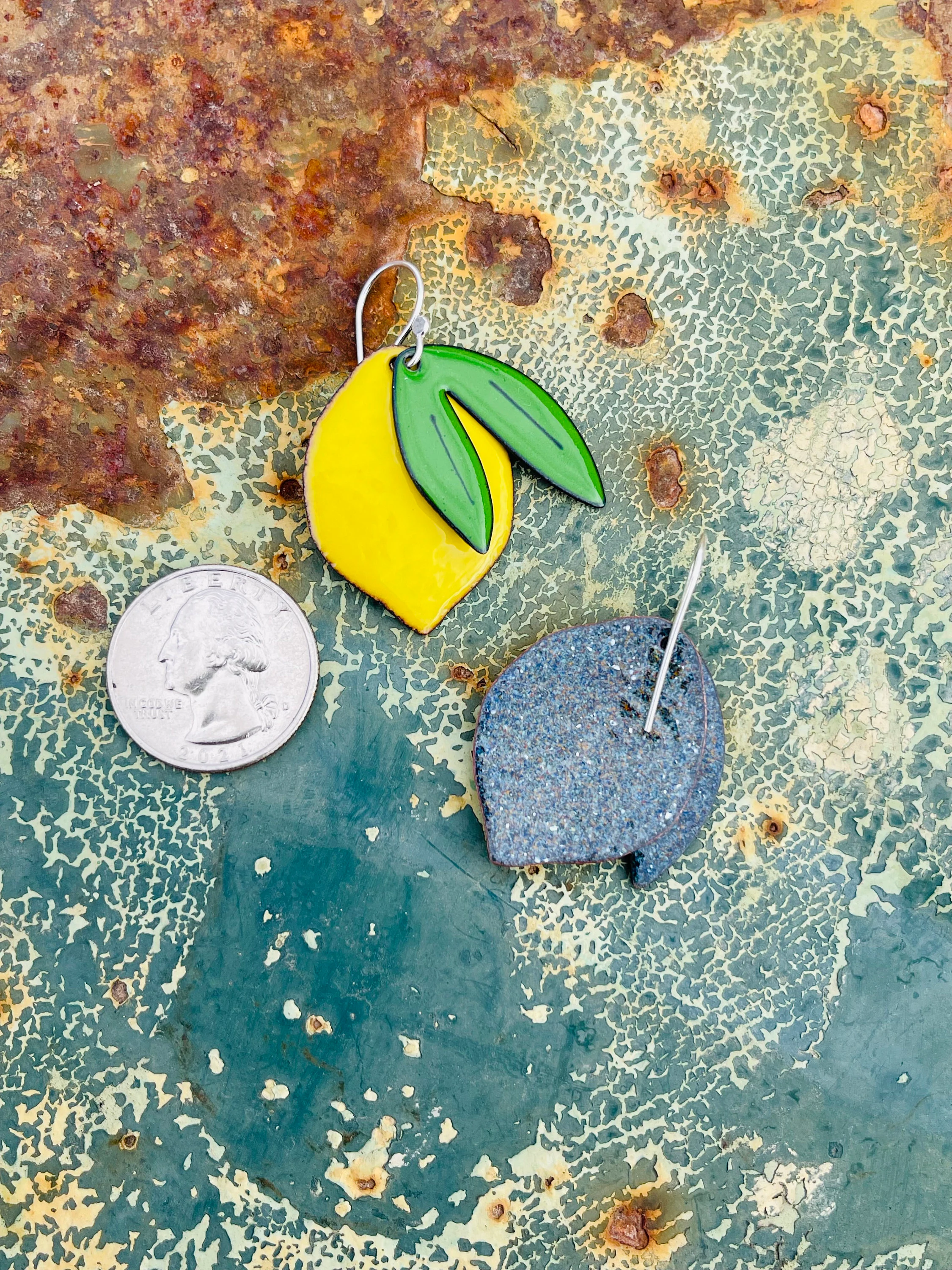 Lemon Earrings