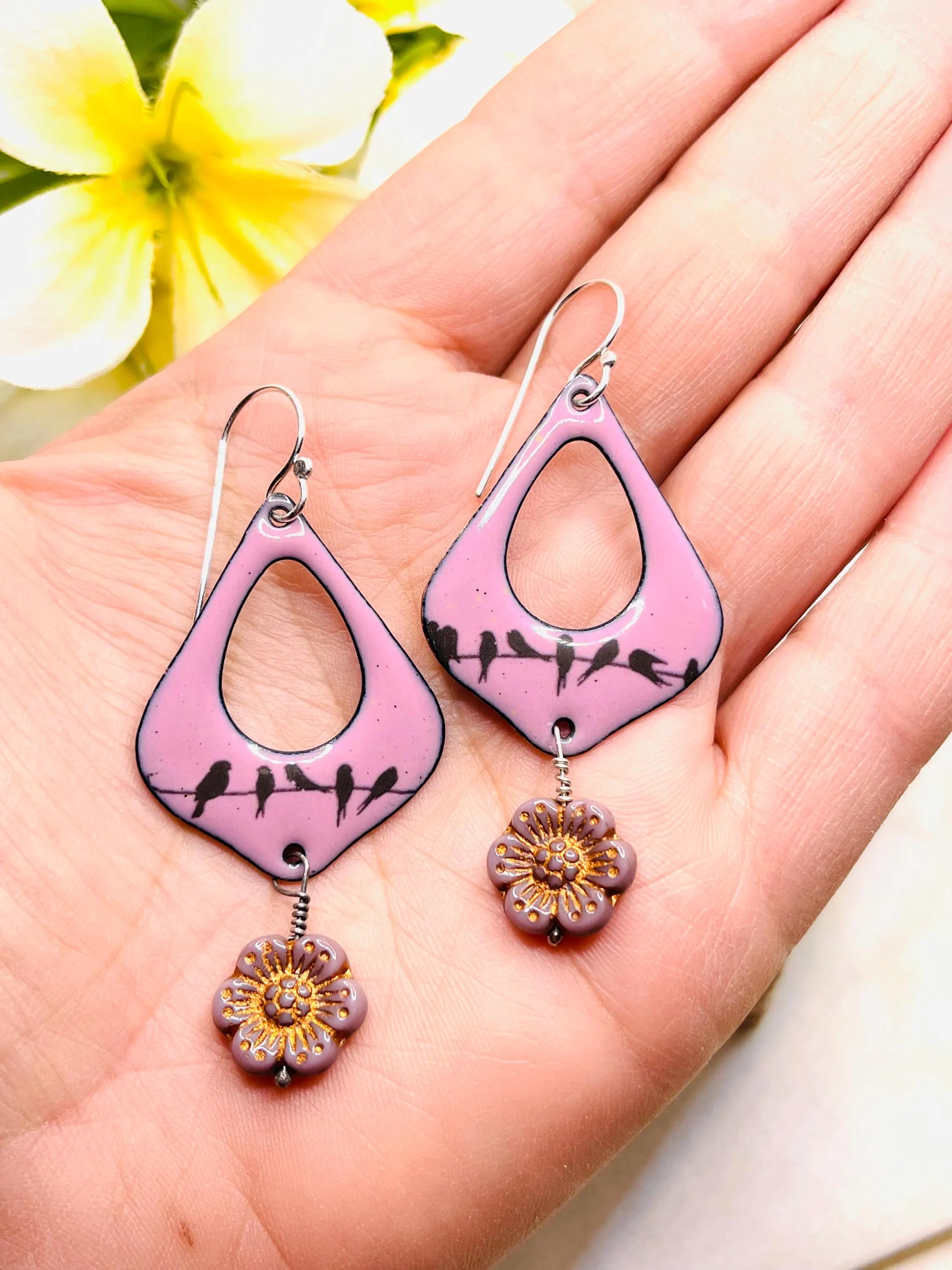 Birds on a Wire, Earrings