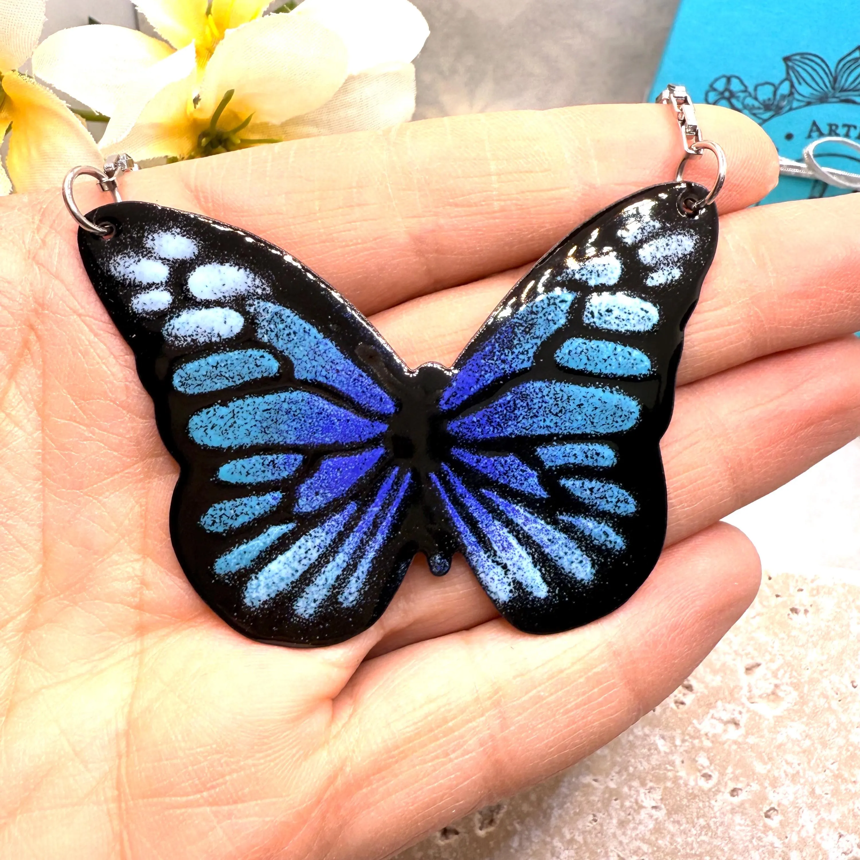 Butterfly Pendant Necklace