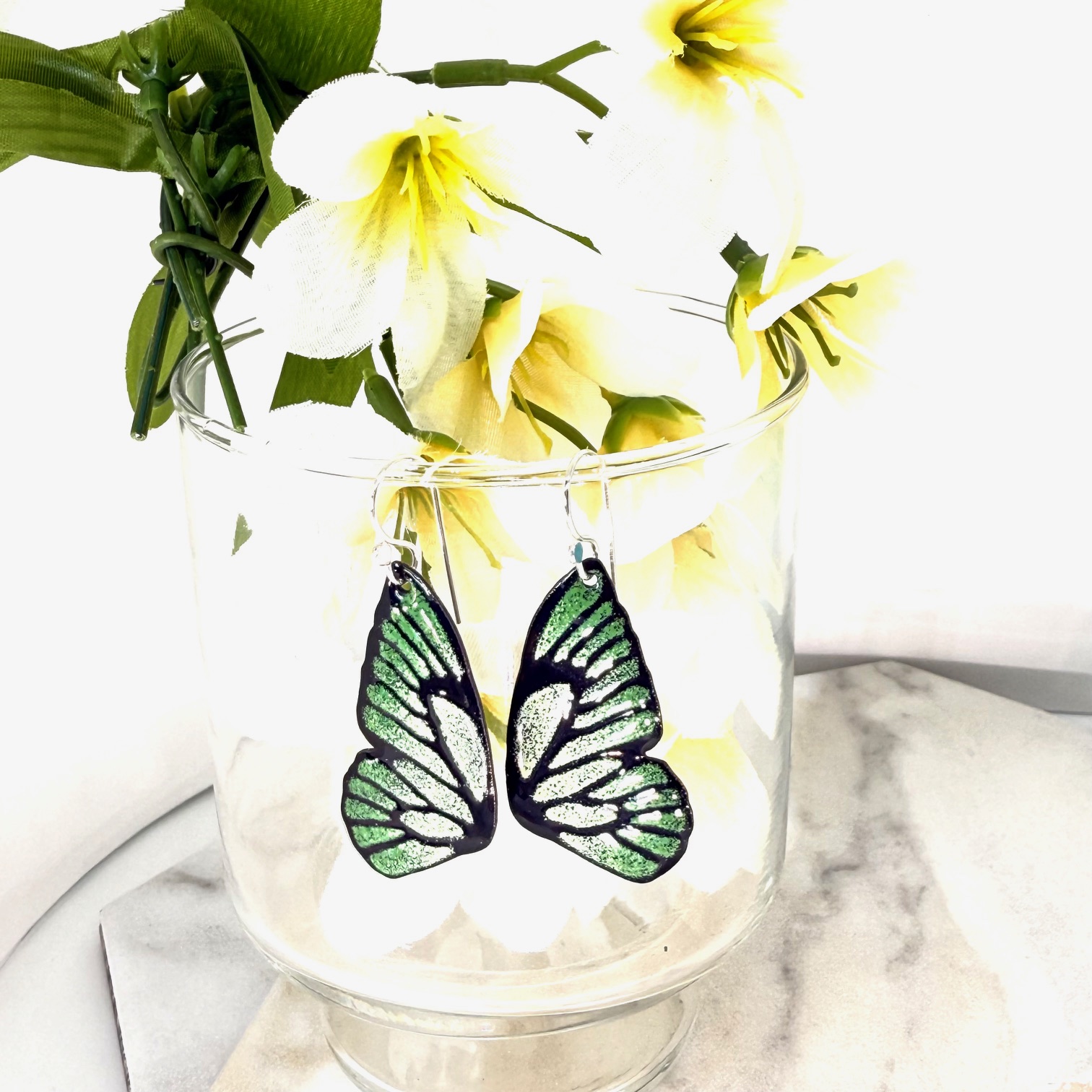Green Butterfly Wings, 