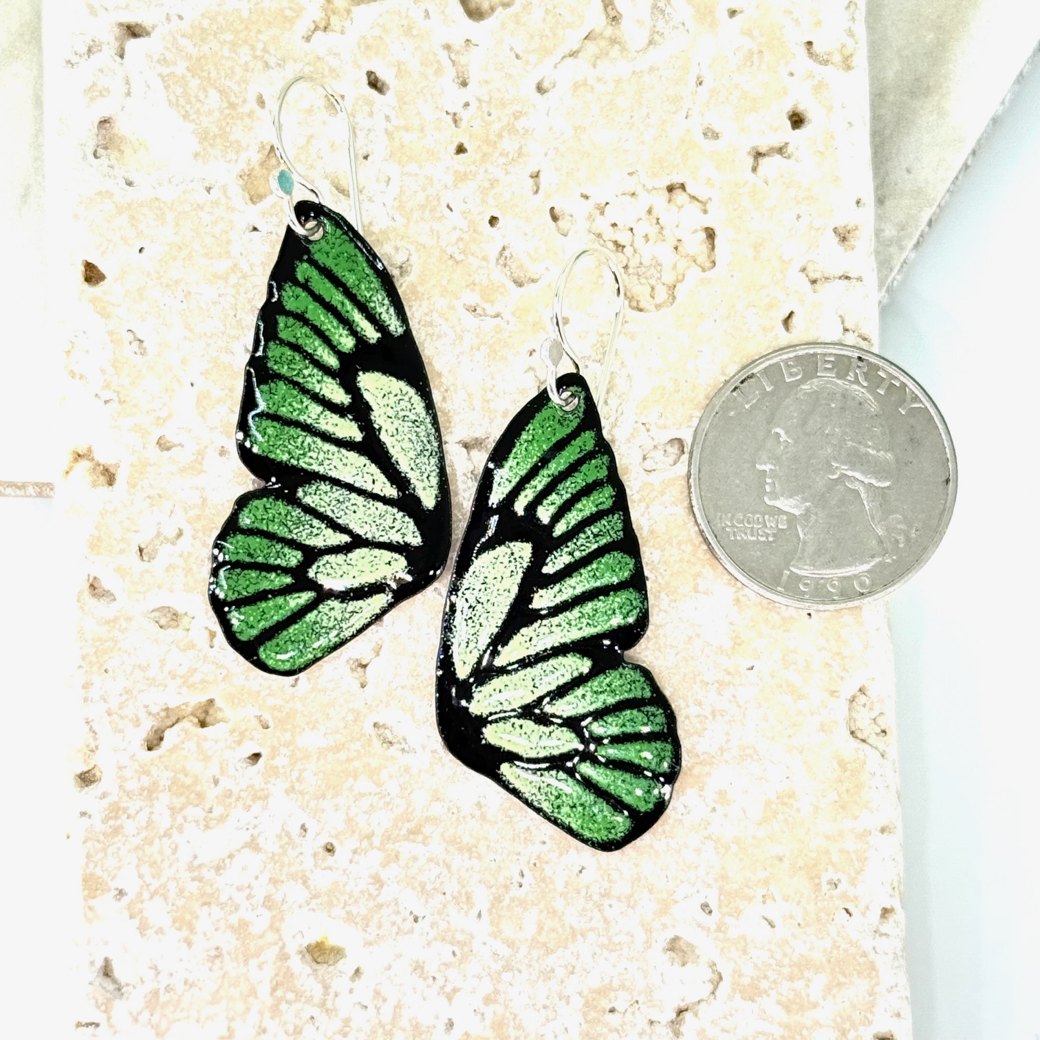 Green Butterfly Wings, 