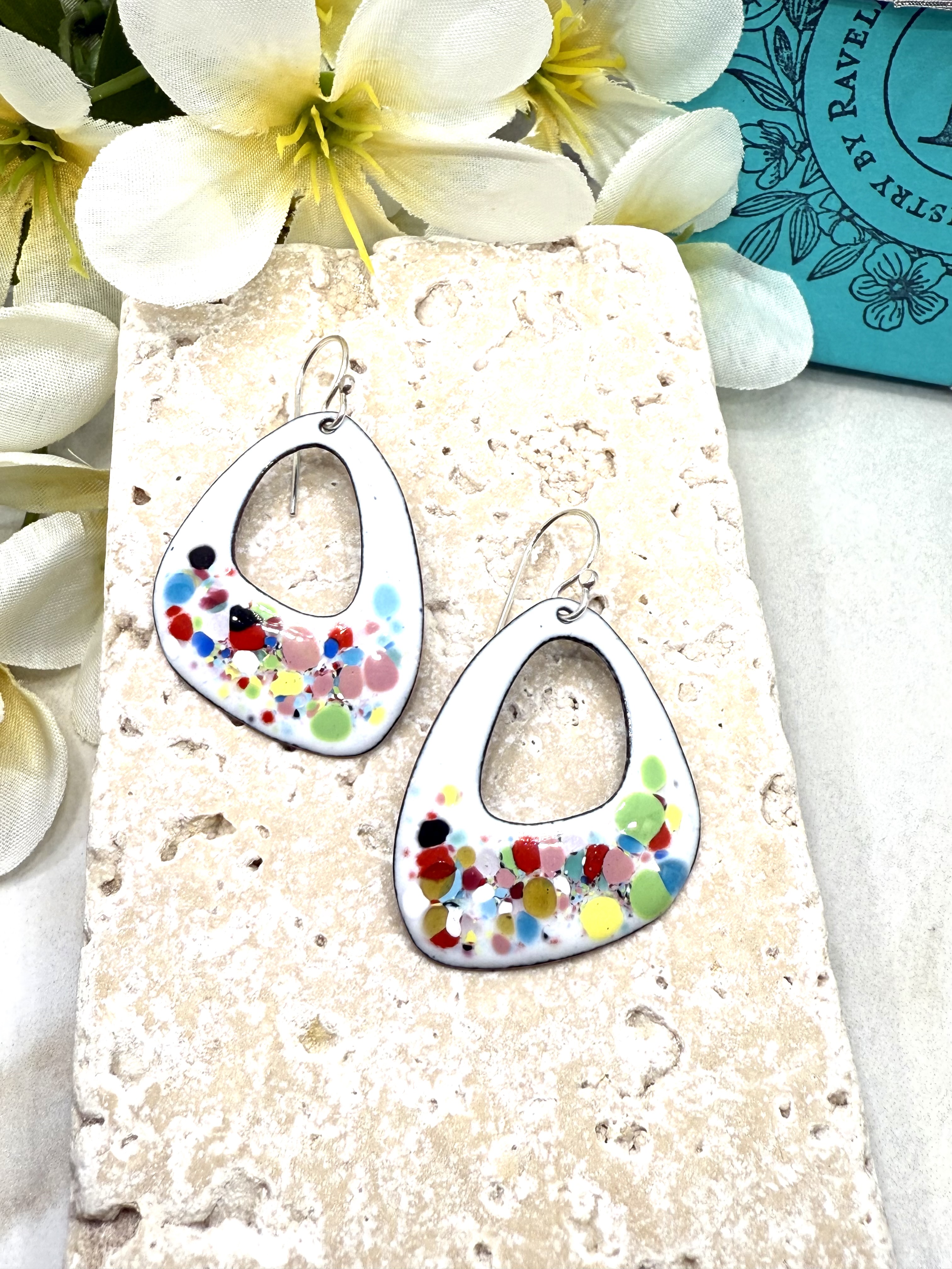 Confetti Asymmetrical Earrings 