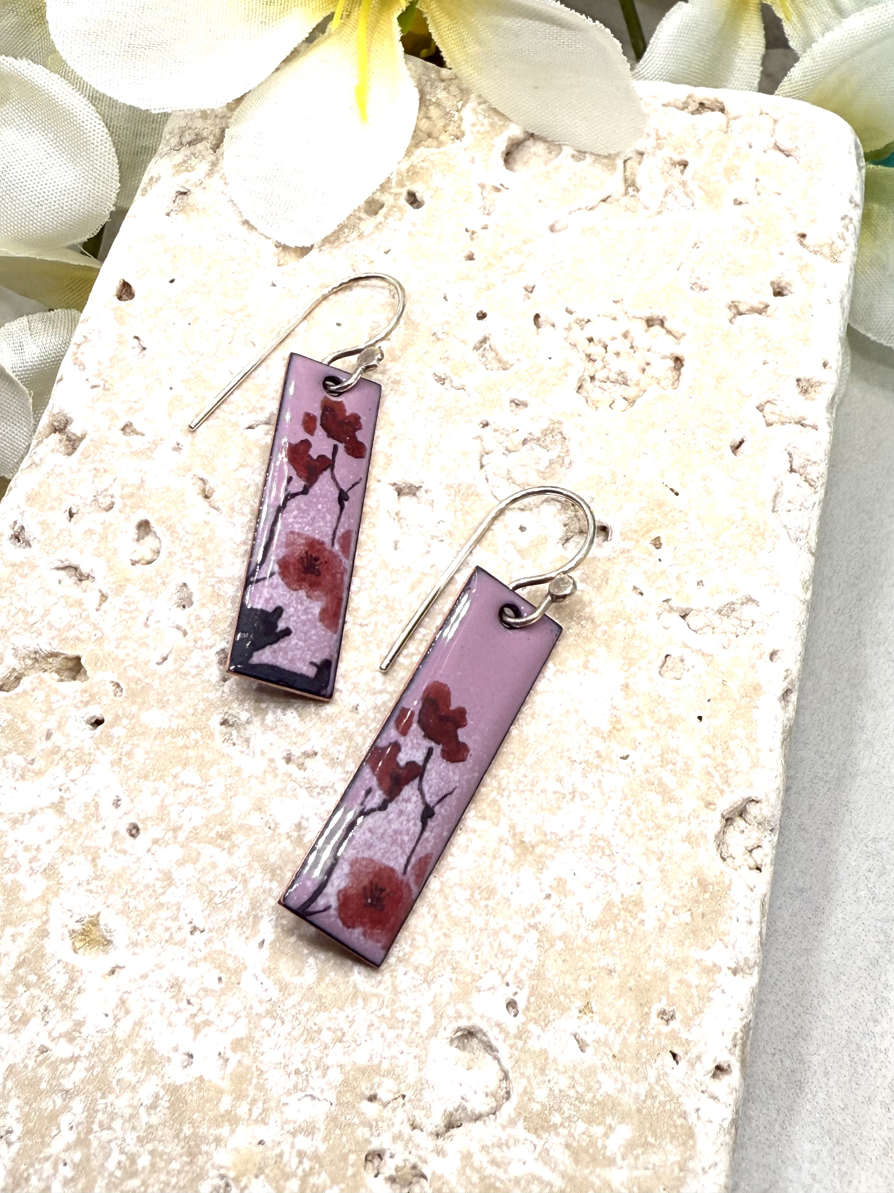 Cherry Blossoms, Earrings
