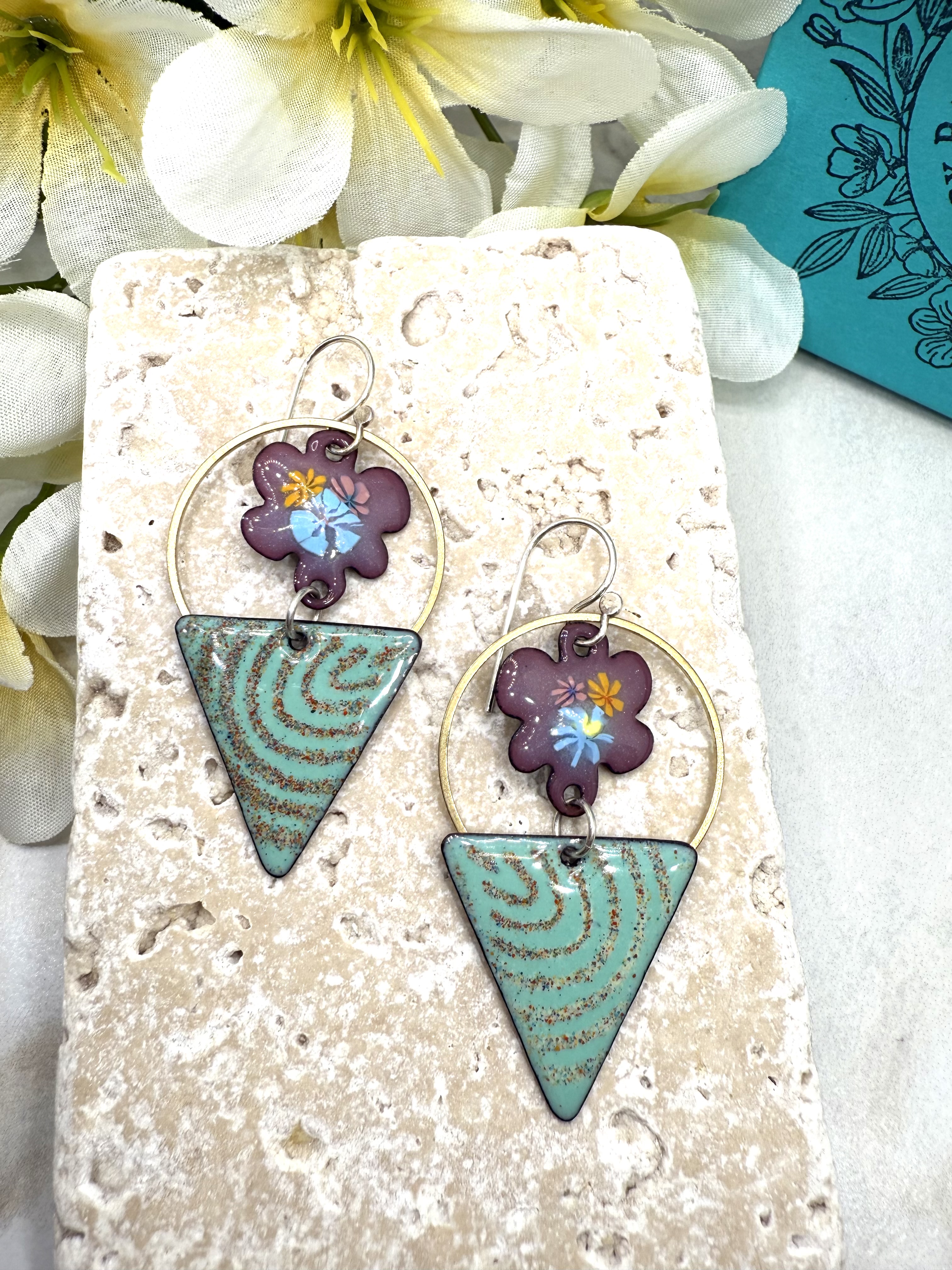 Flower Pot Earrings