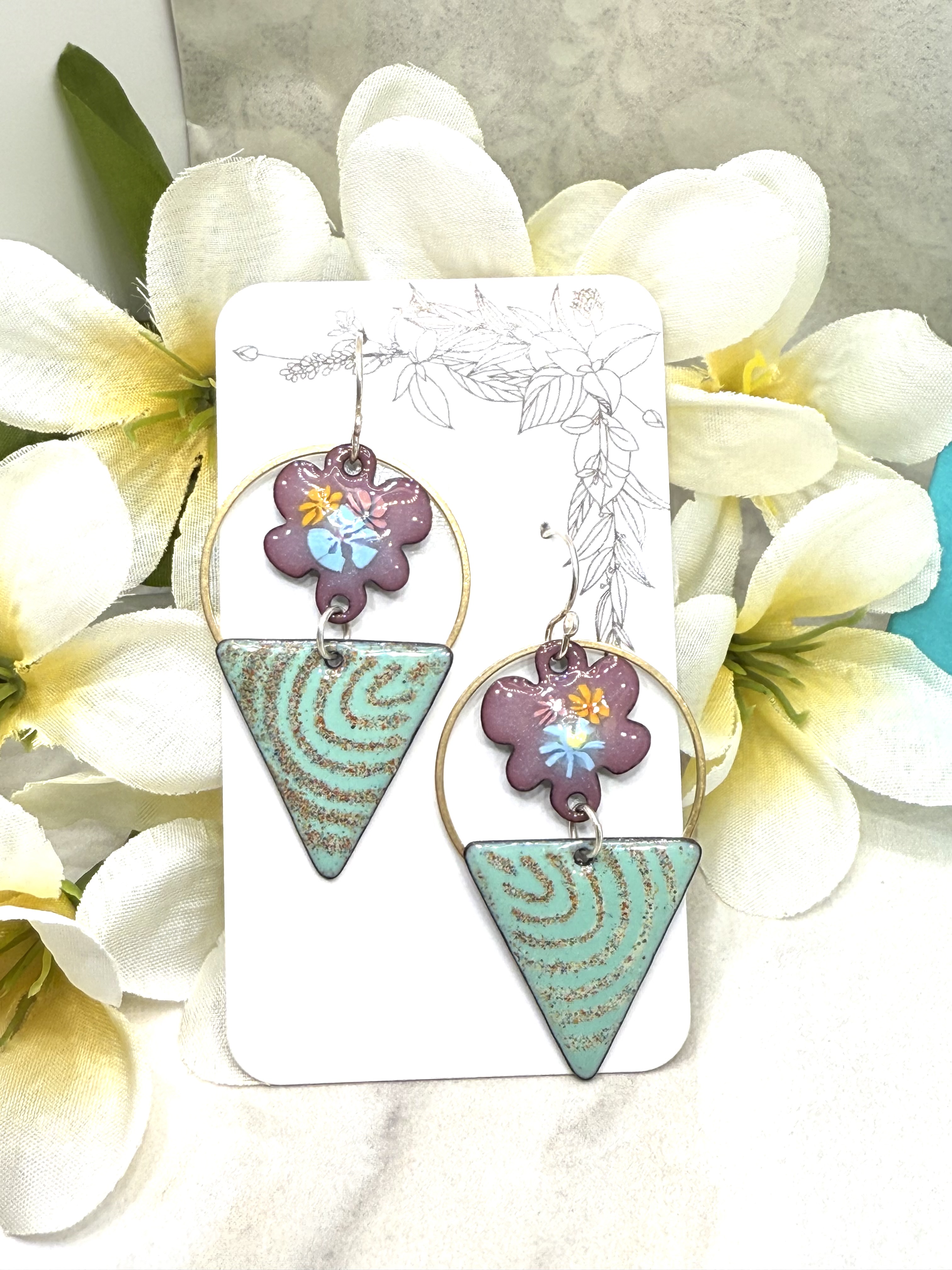 Flower Pot Earrings