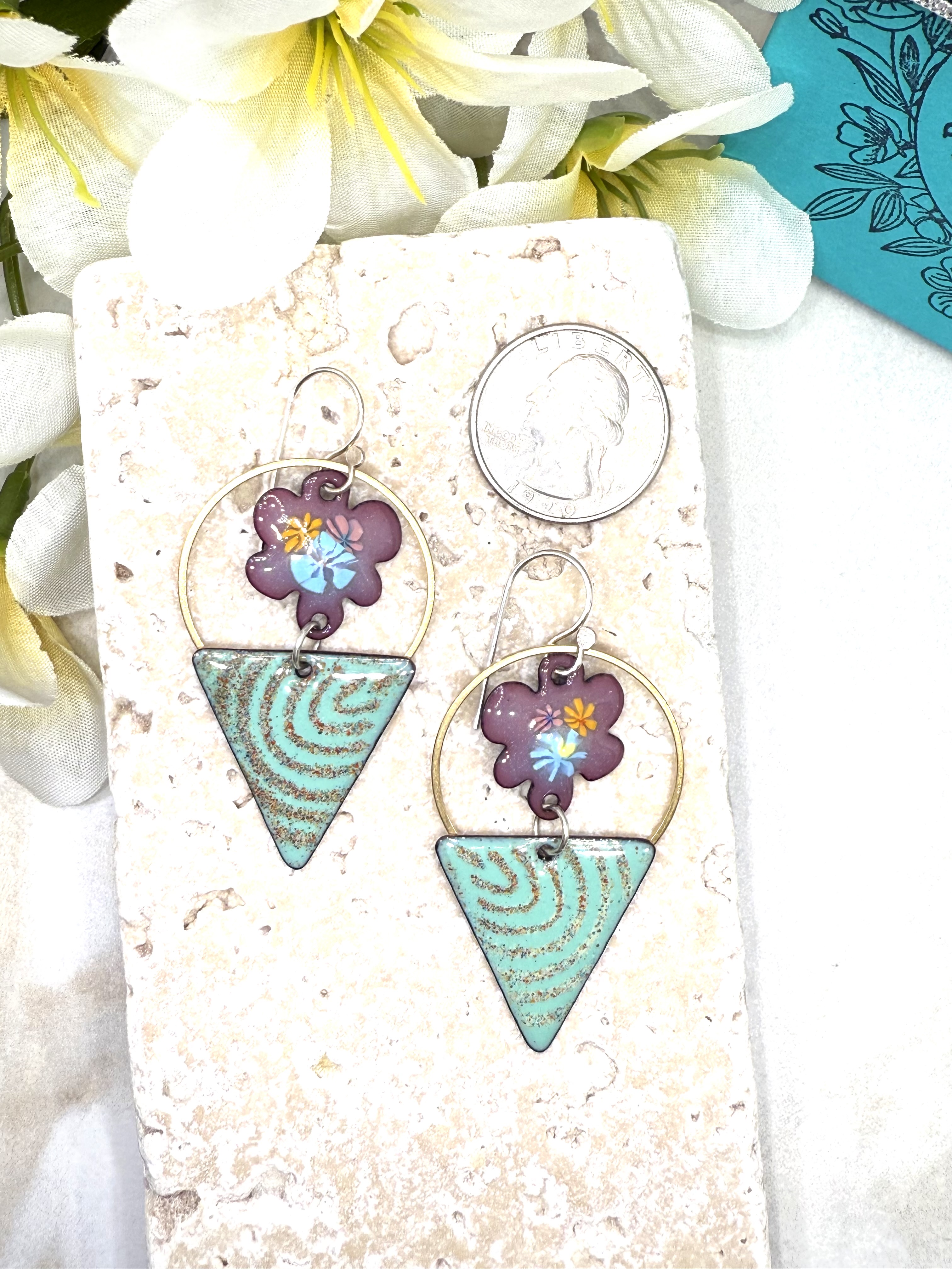 Flower Pot Earrings
