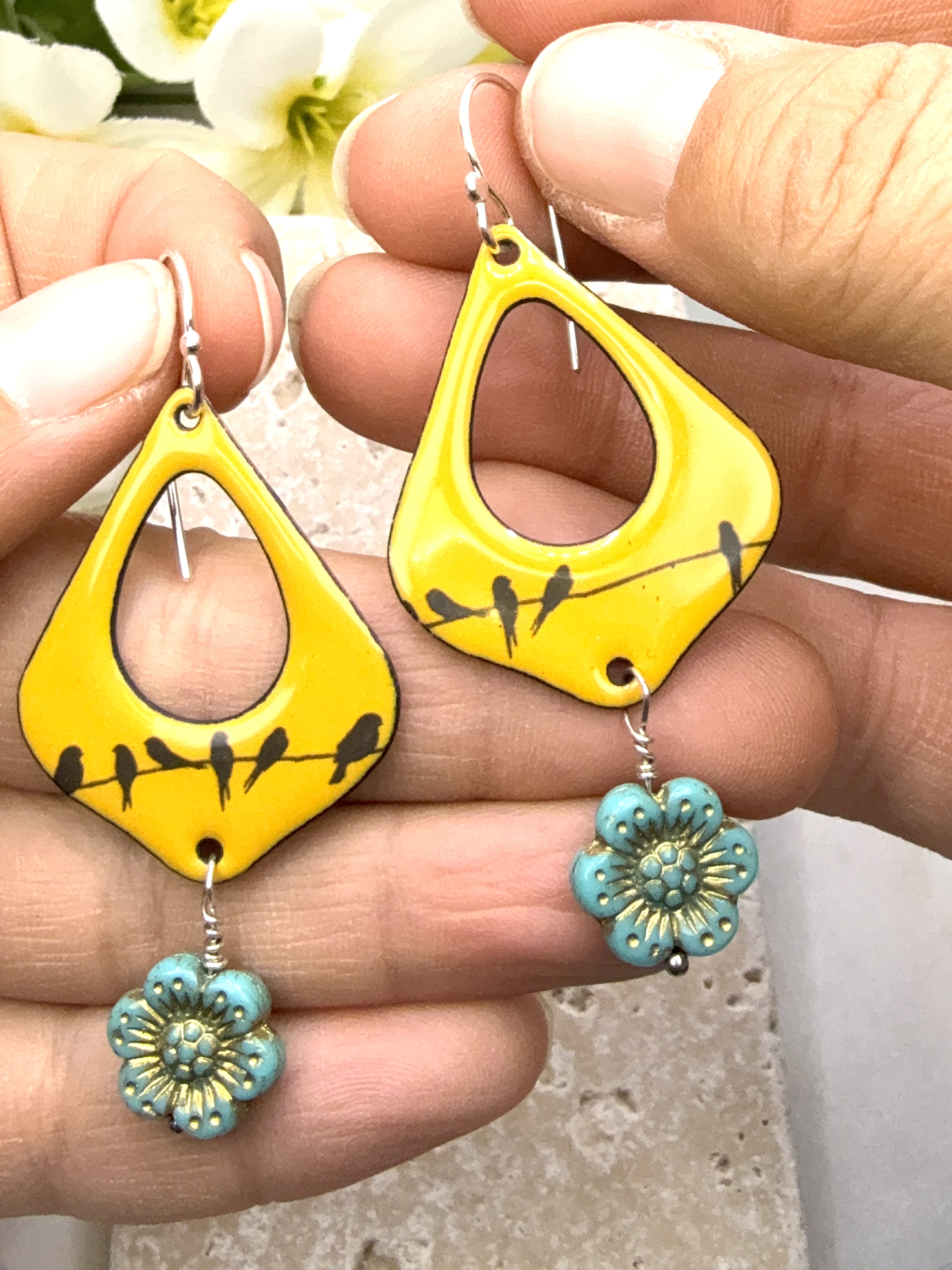 Birds On A Wire Earrings