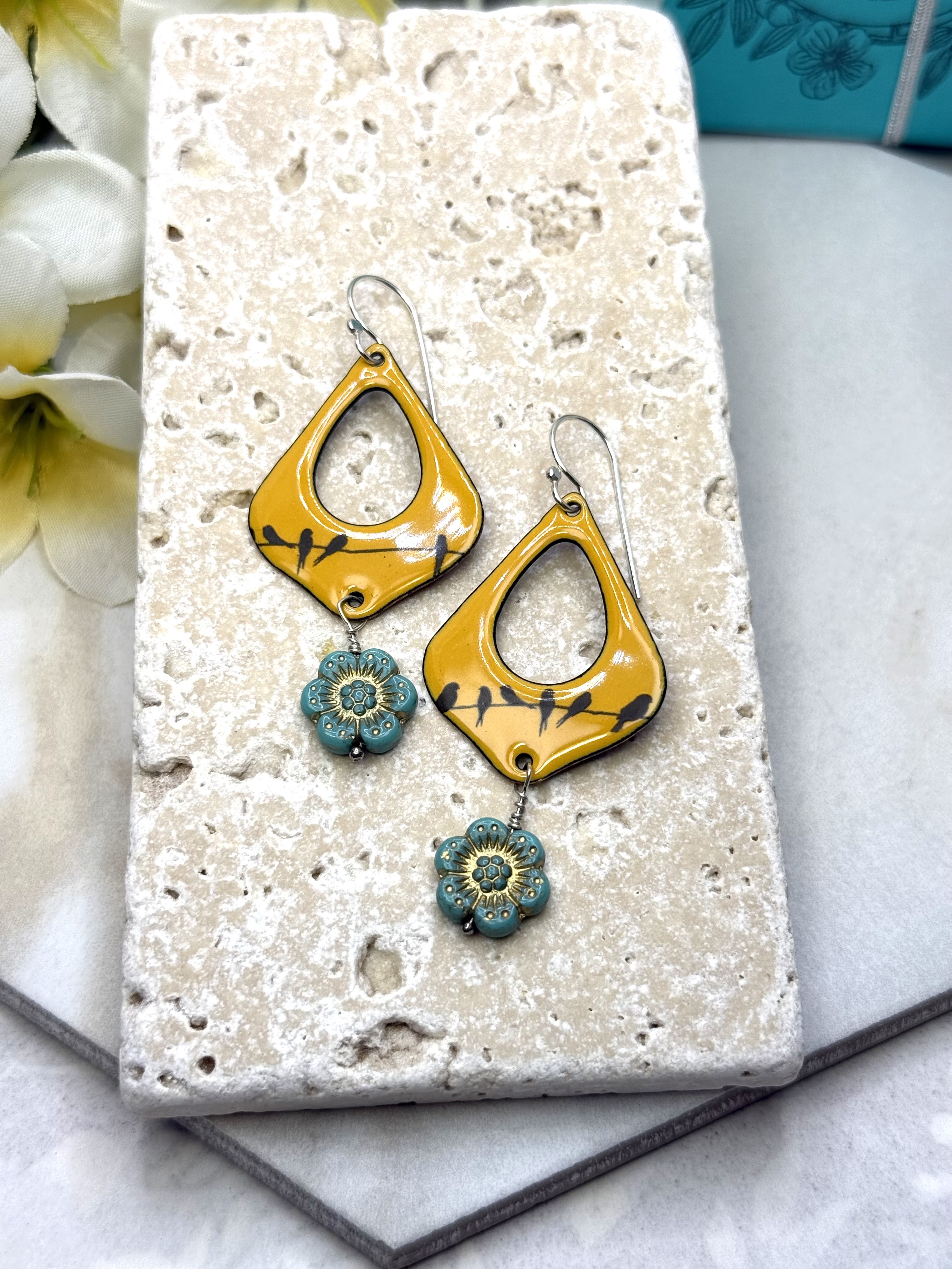 Birds On A Wire Earrings