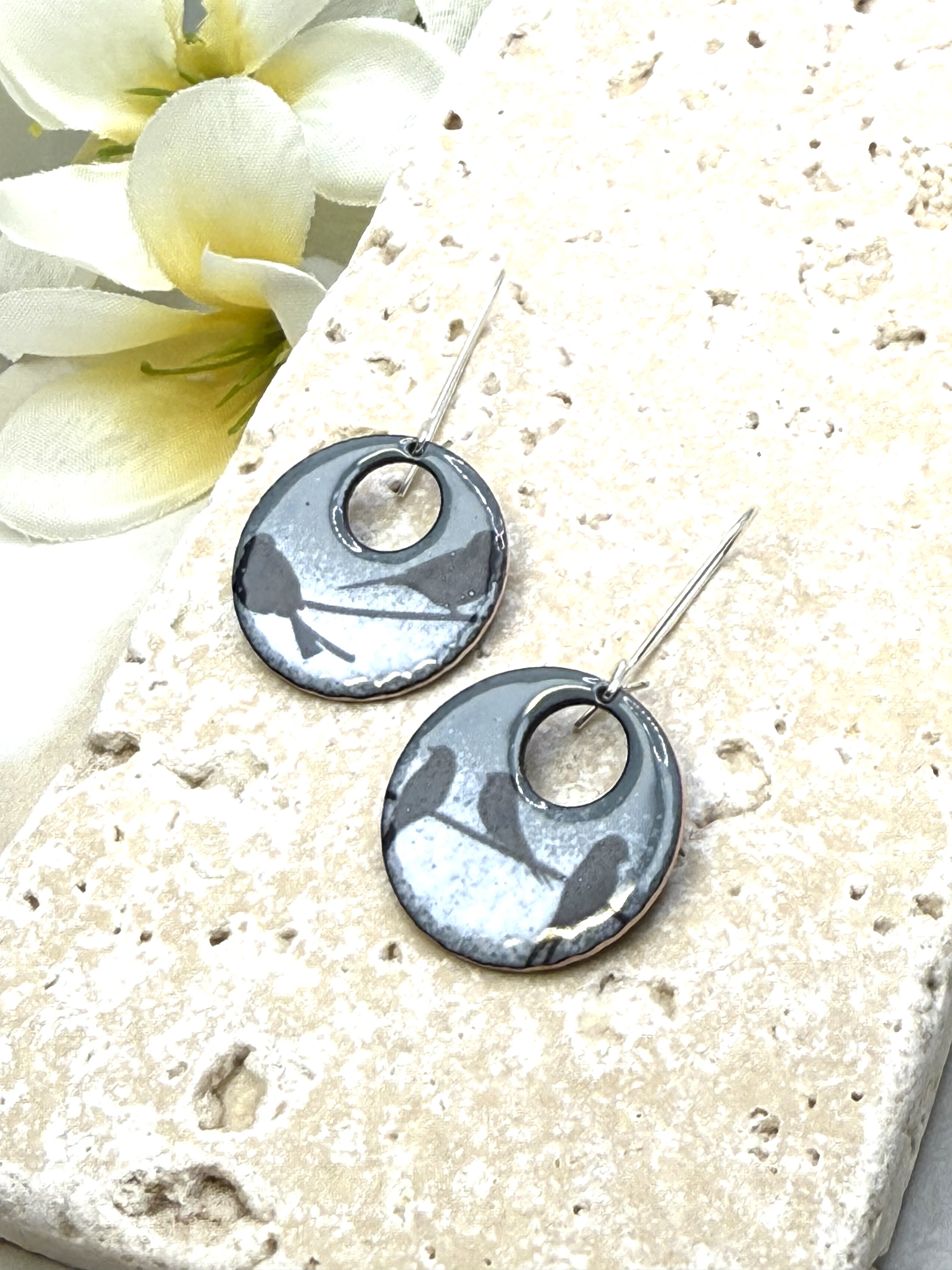 Bird Silhouette Earrings