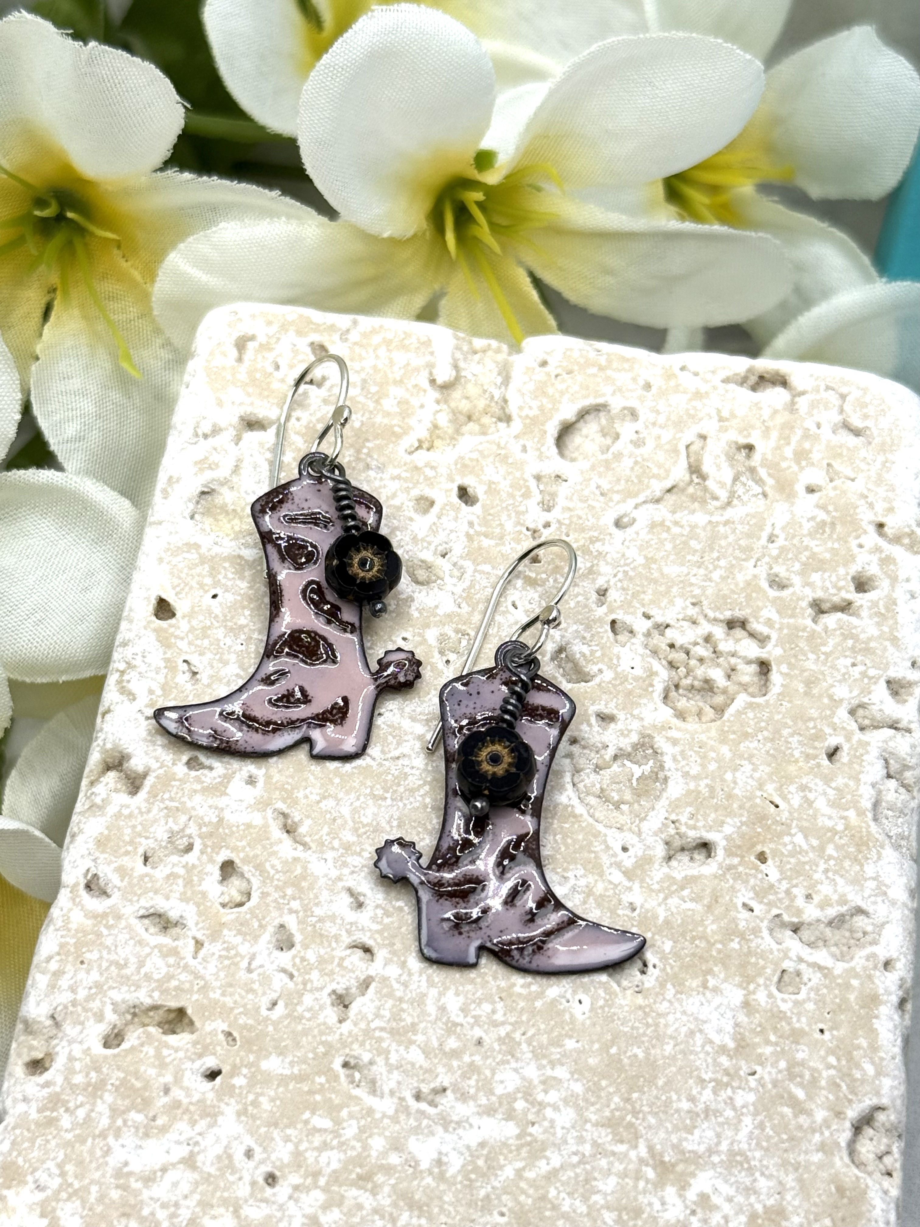 Cowgirl Boot Earrings