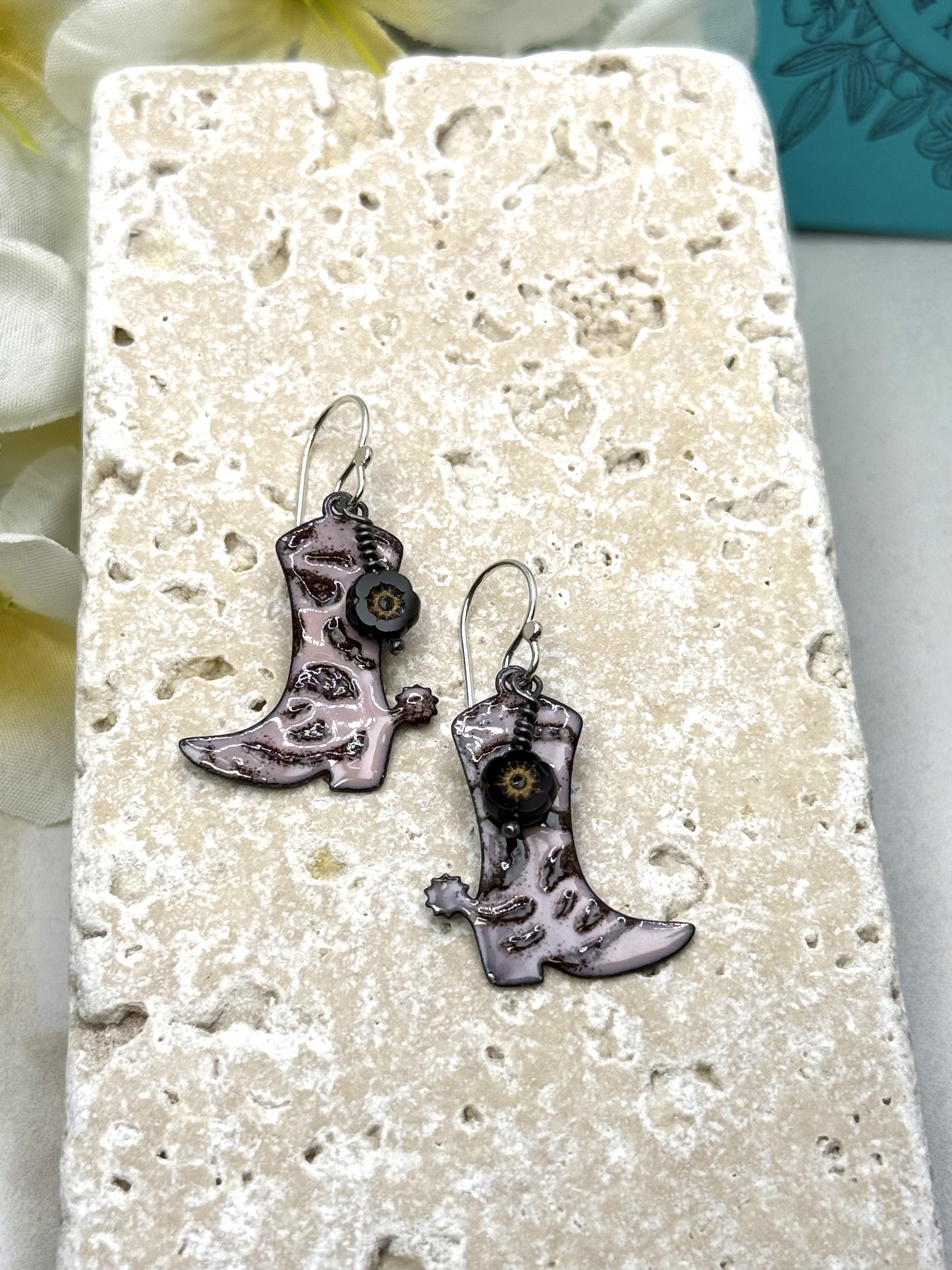 Cowgirl Boot Earrings