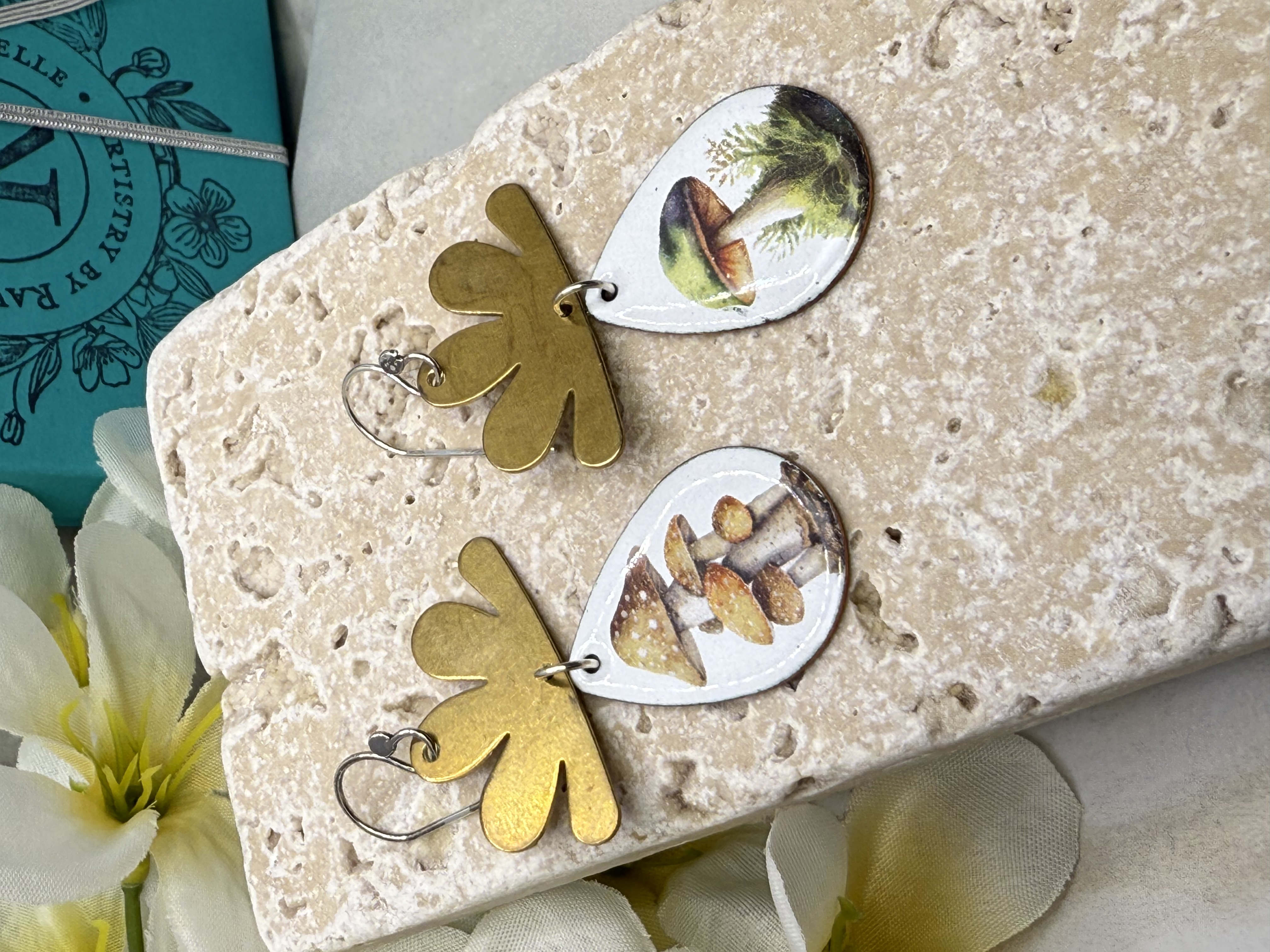 Mushroom Dangle Earrings