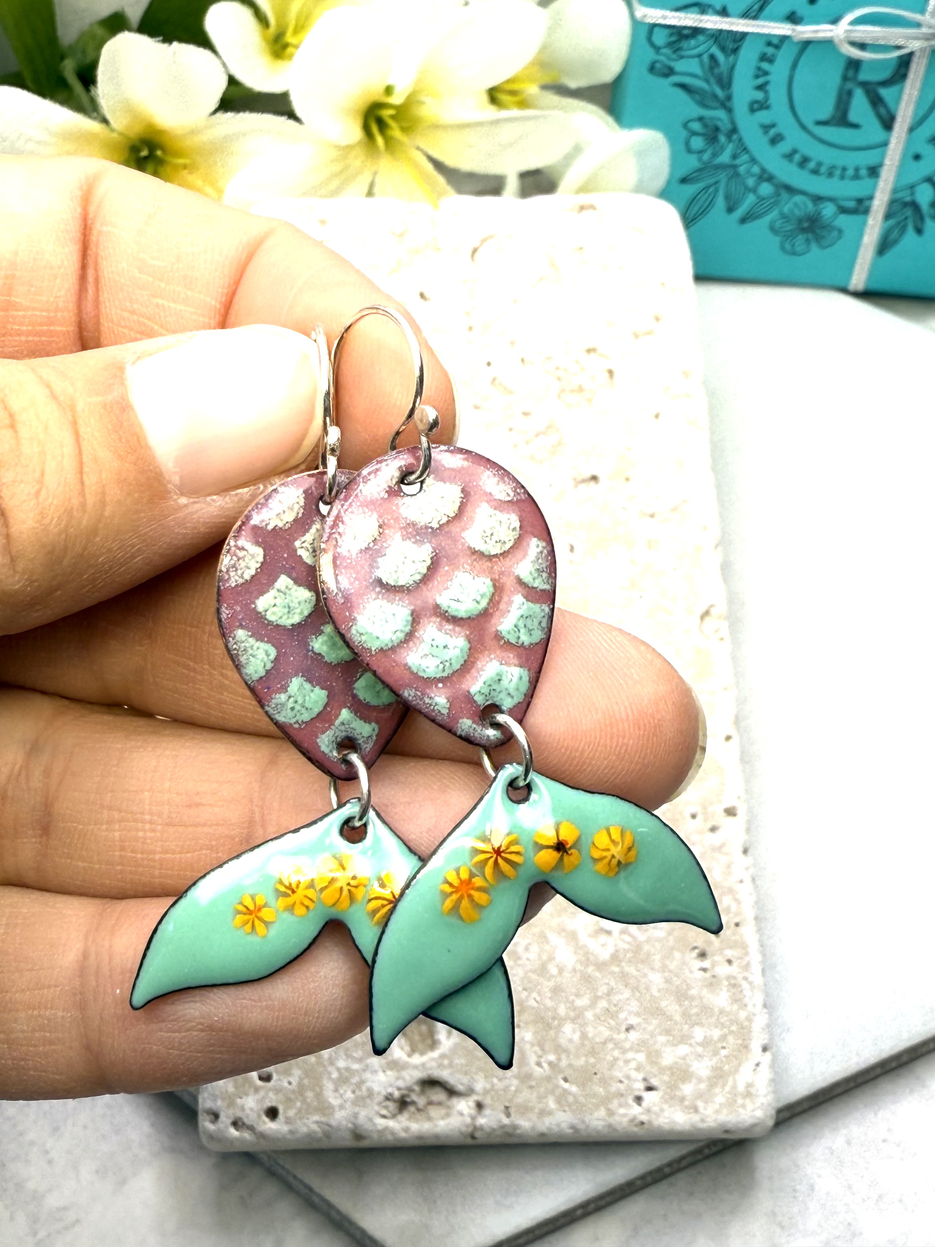 Mermaid Tail Earrings