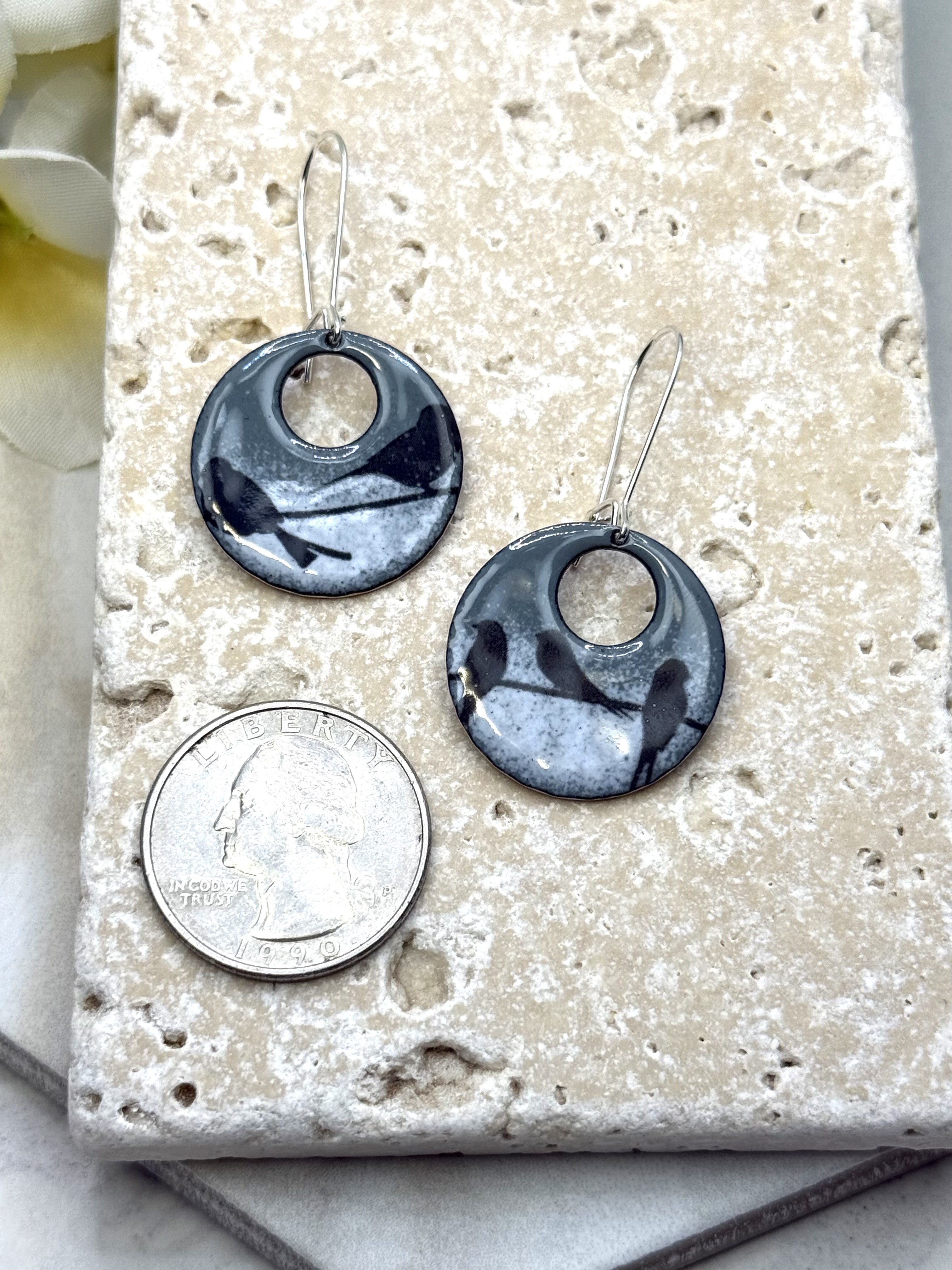 Bird Silhouette Earrings