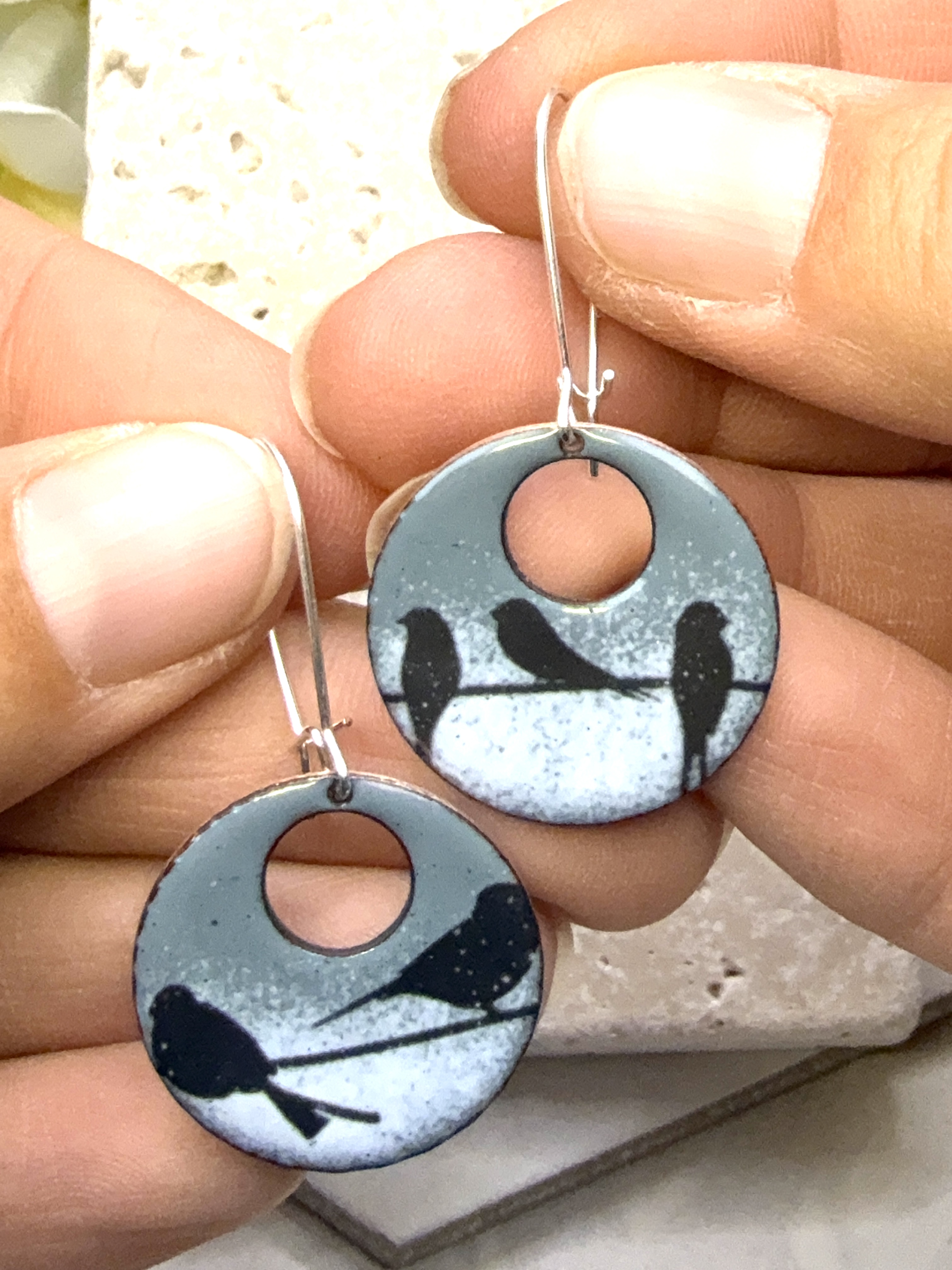 Bird Silhouette Earrings