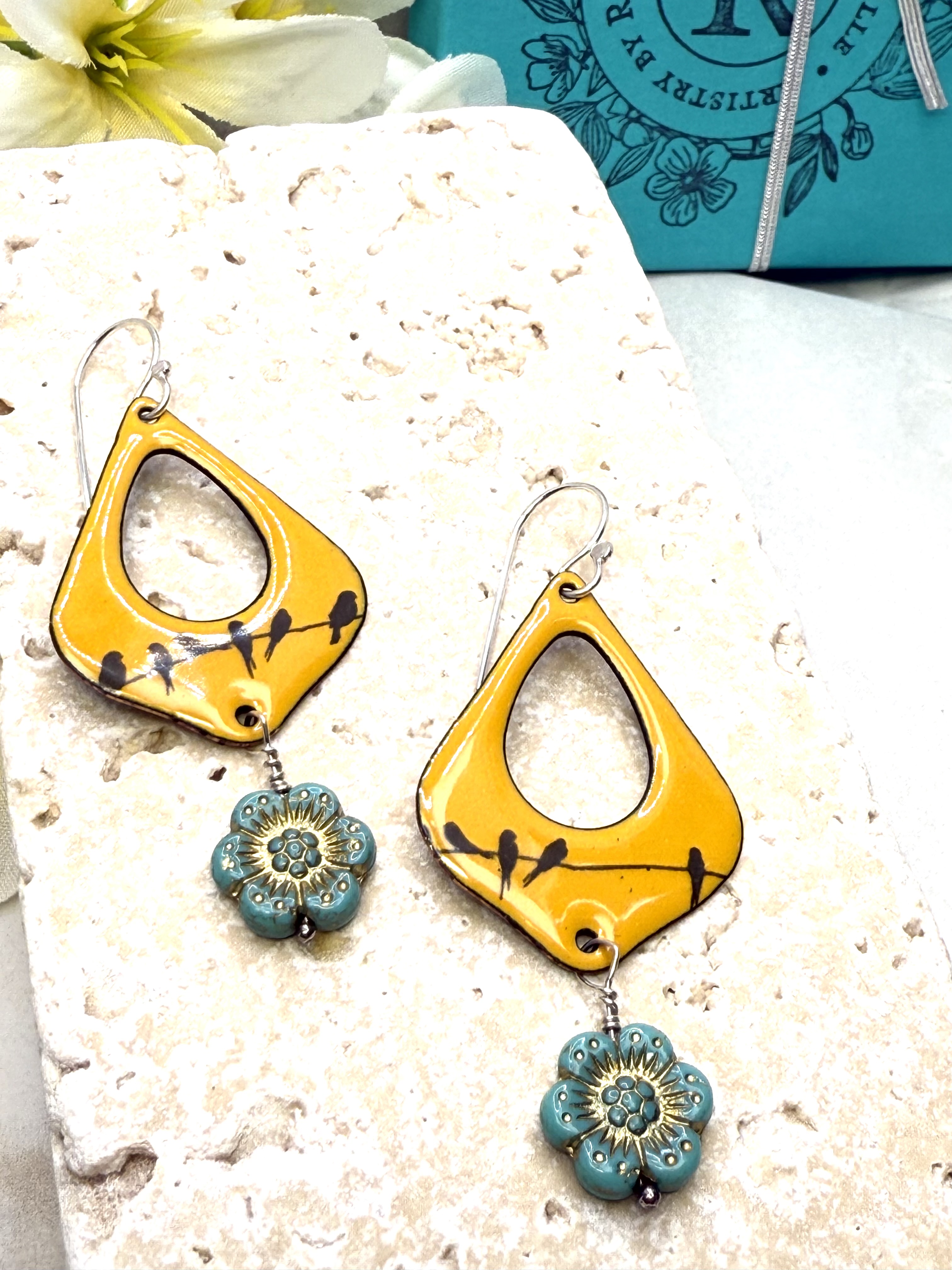 Birds On A Wire Earrings