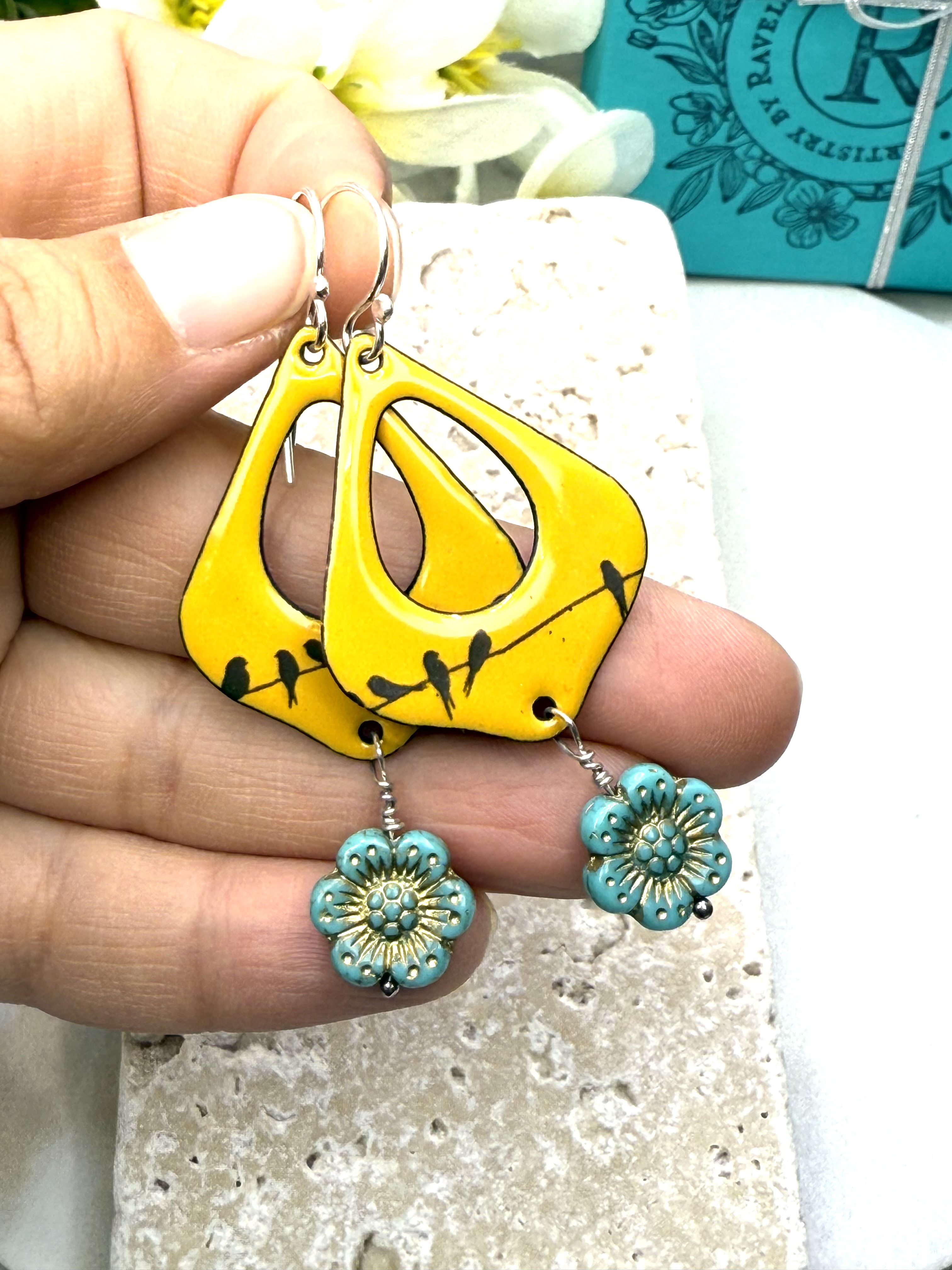 Birds On A Wire Earrings