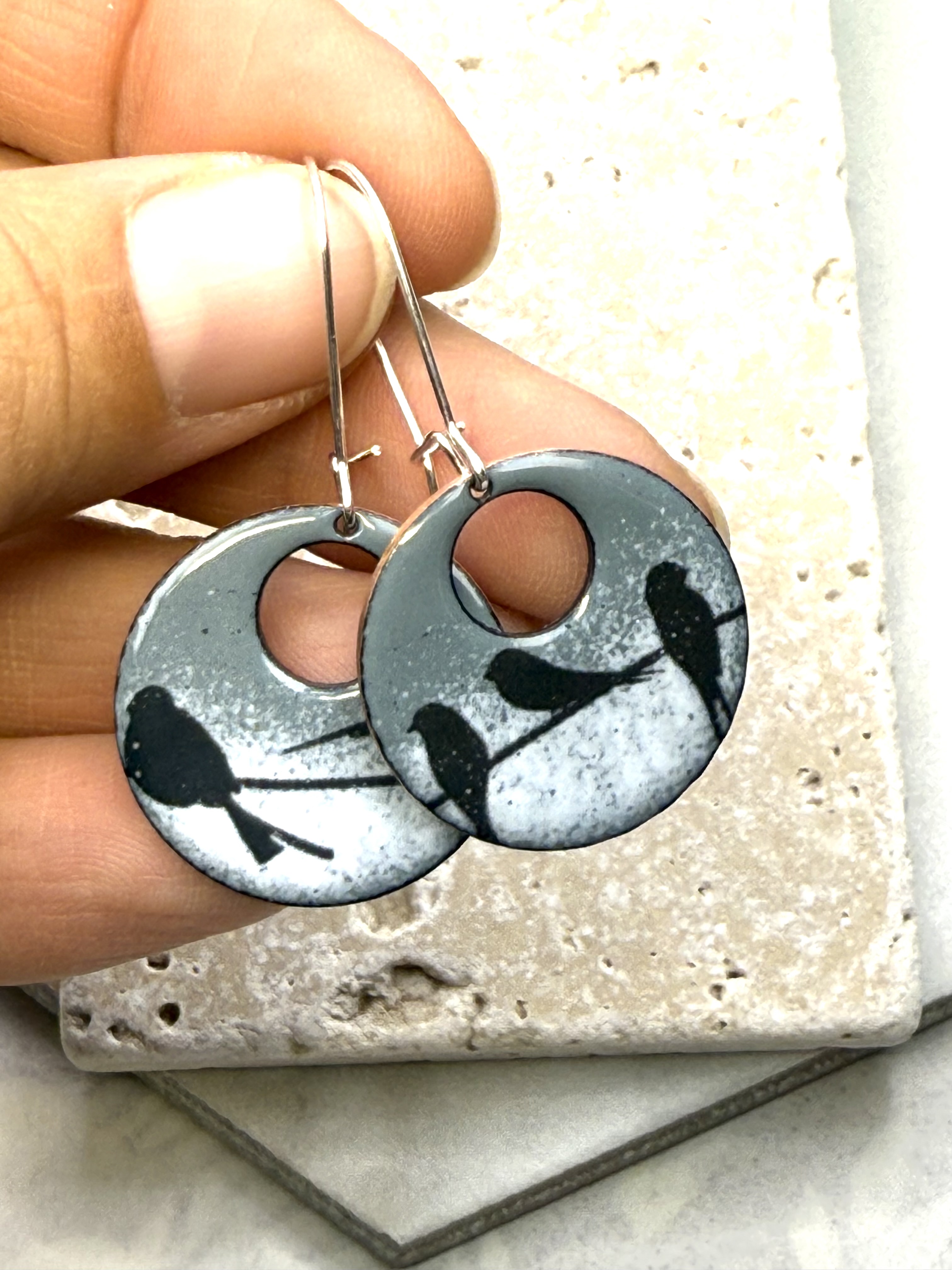 Bird Silhouette Earrings