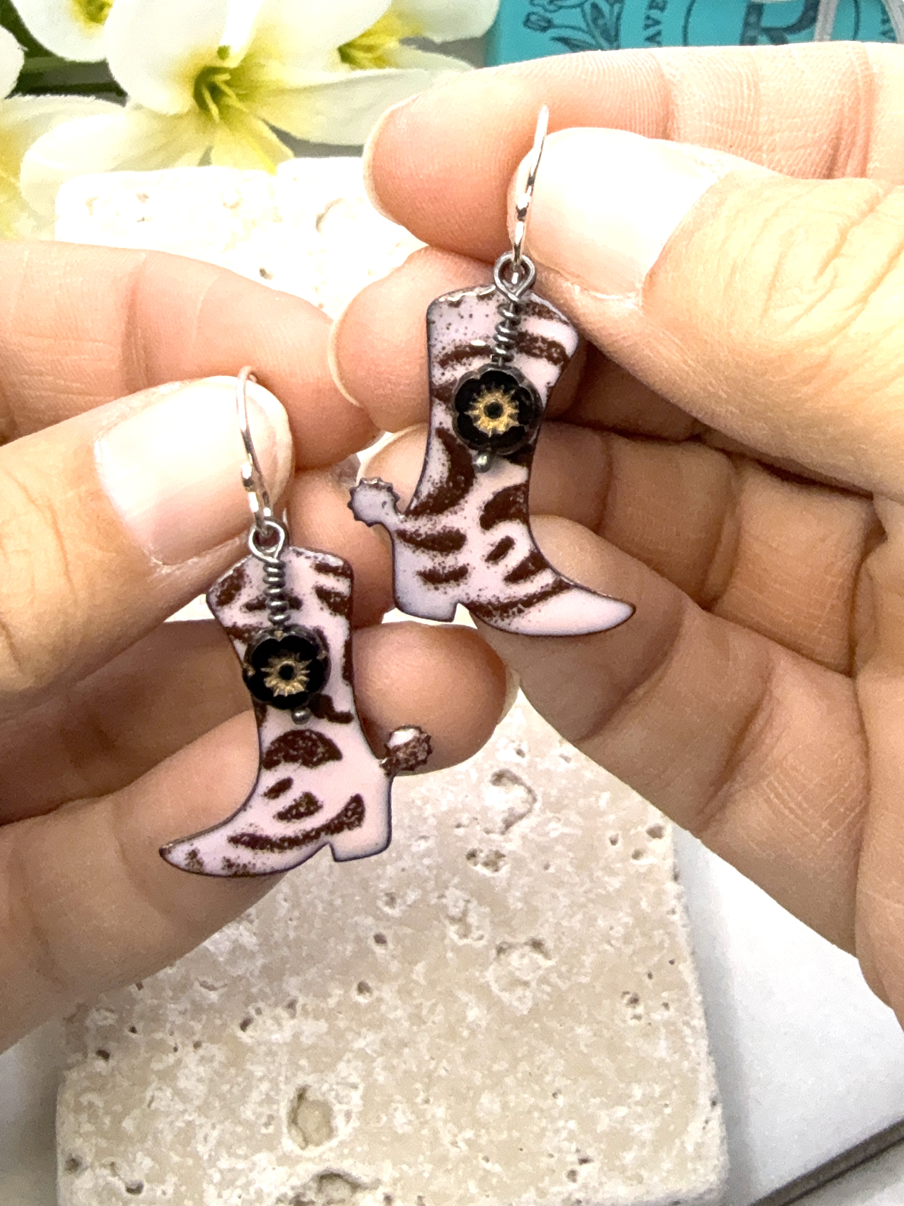 Cowgirl Boot Earrings