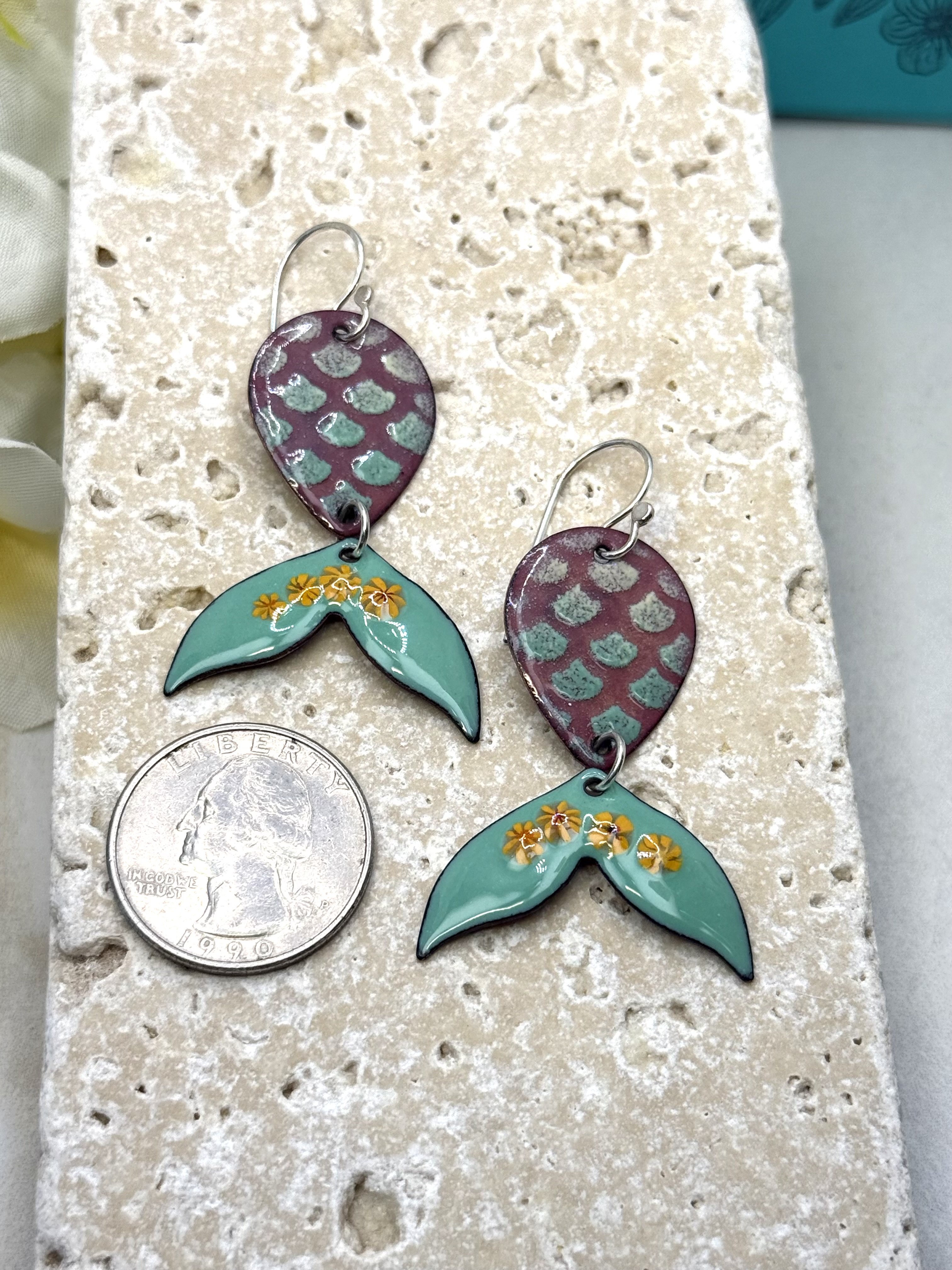 Mermaid Tail Earrings