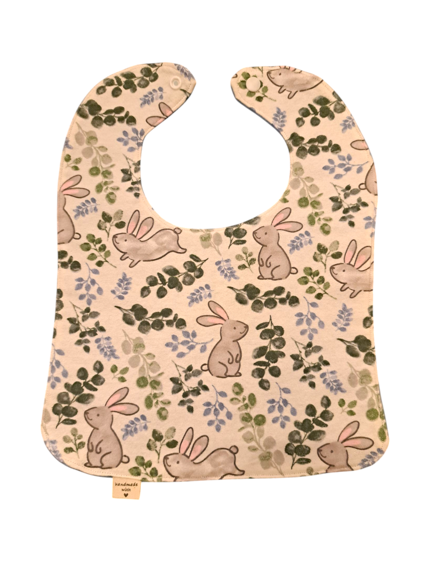 Blue Bunny Bib