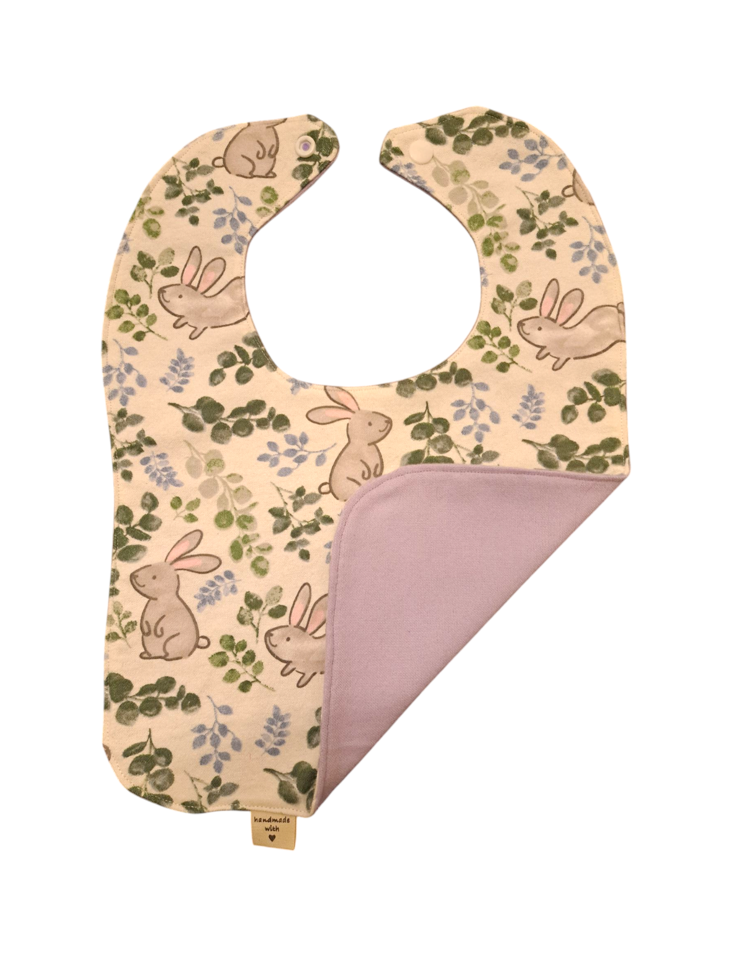 Blue Bunny Bib
