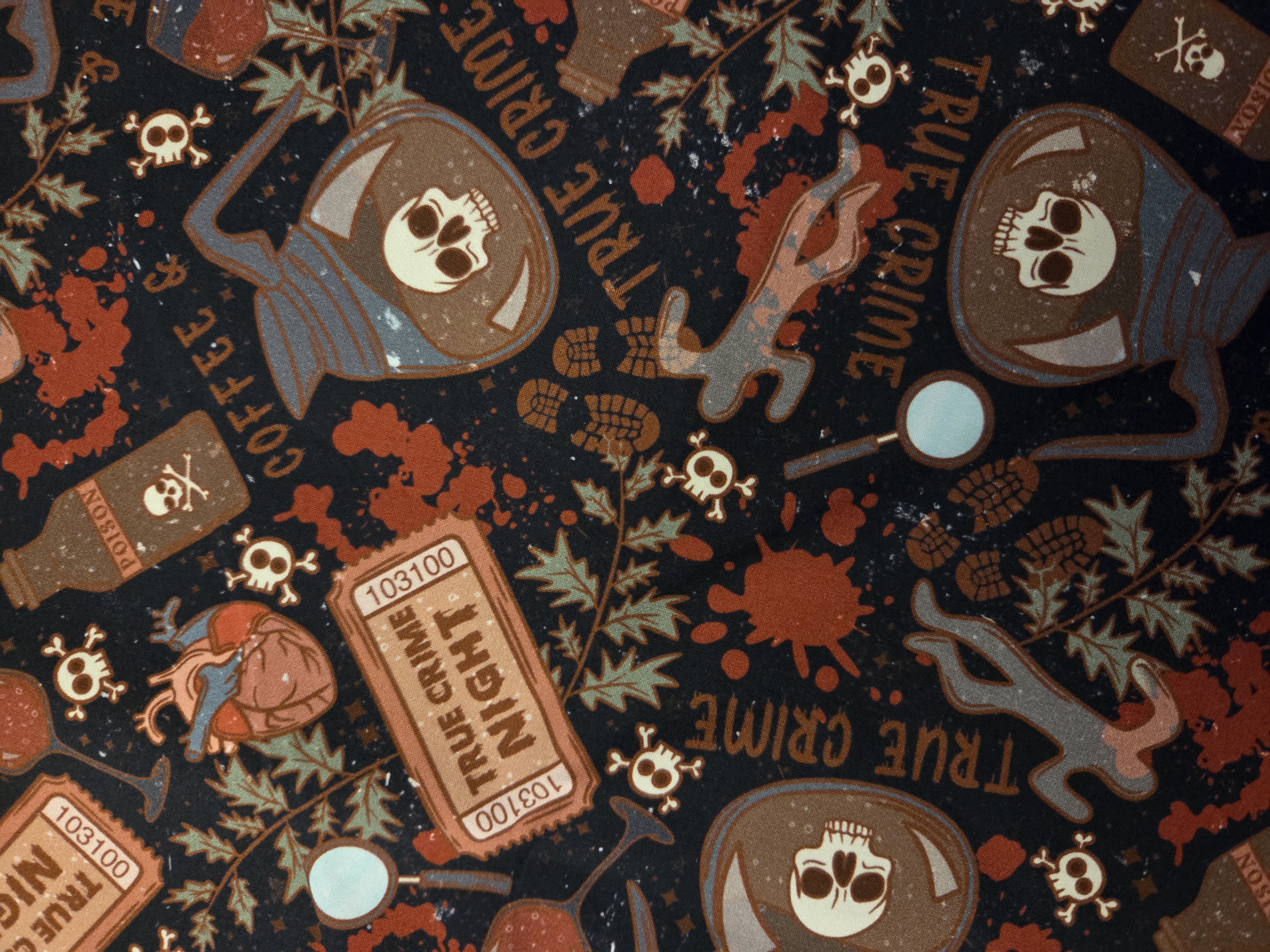 Coffee, Wine, and True Crime Sleeve