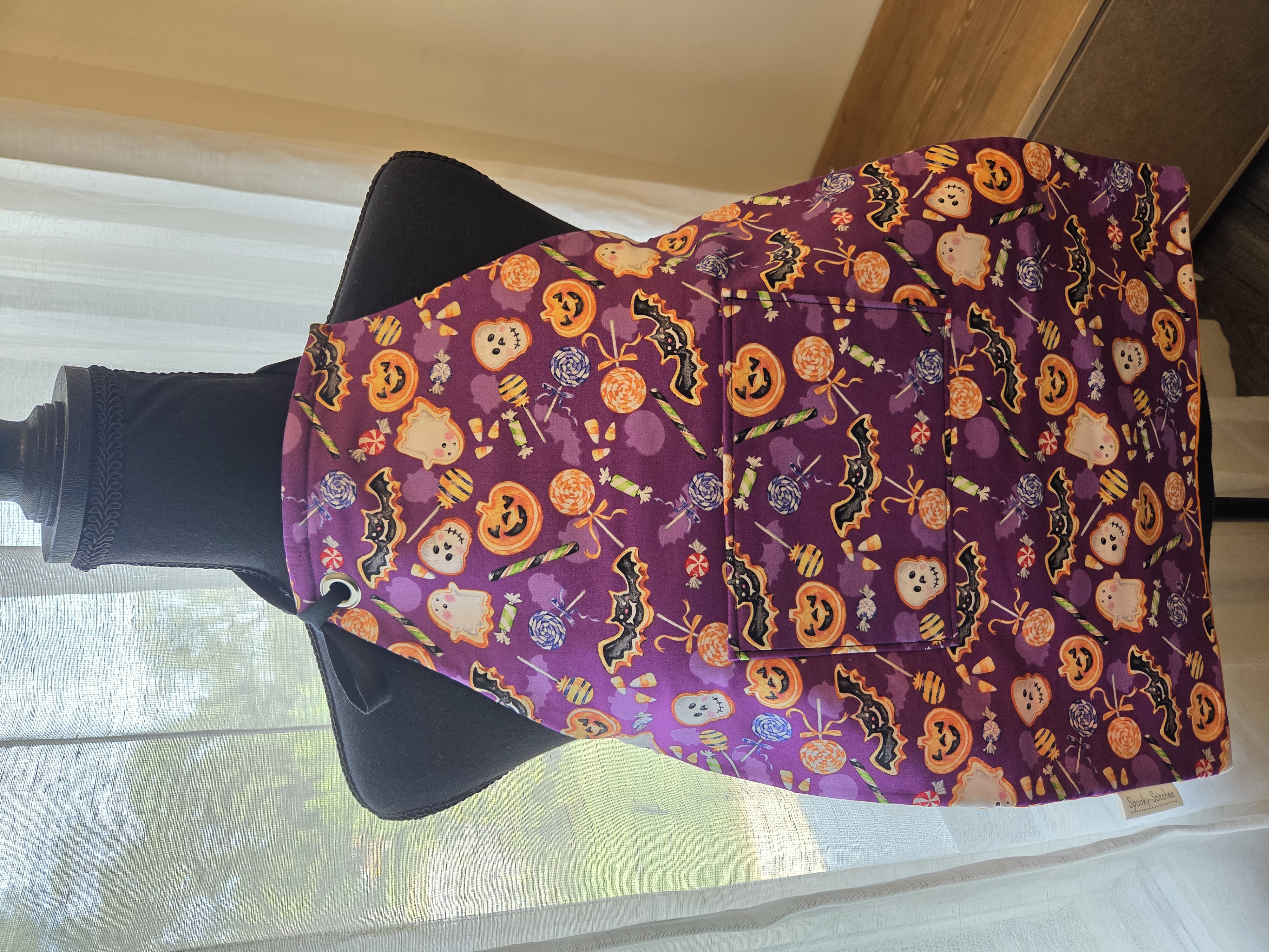Purple Candy Apron