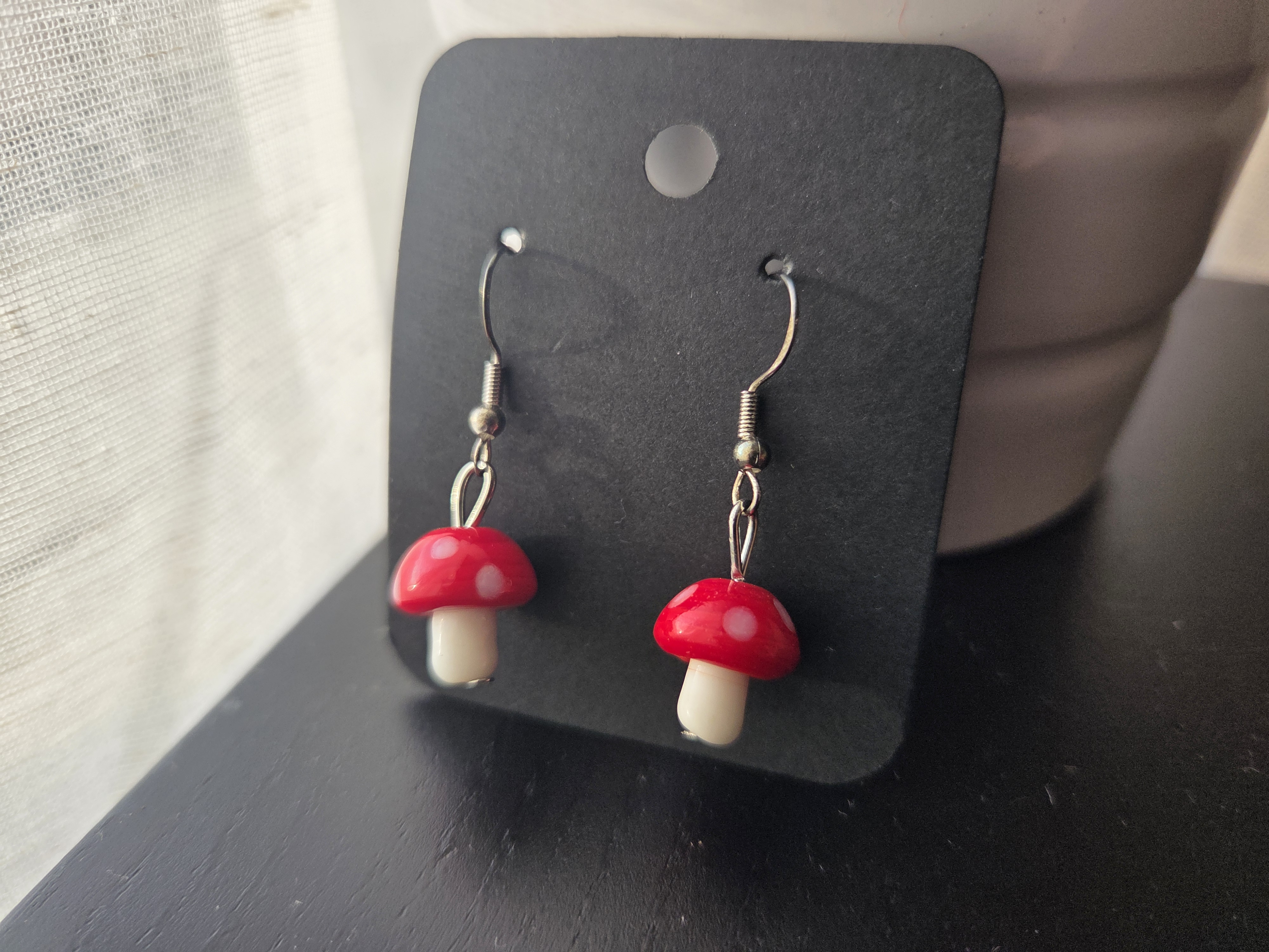 Mushroom Dangle Earrings