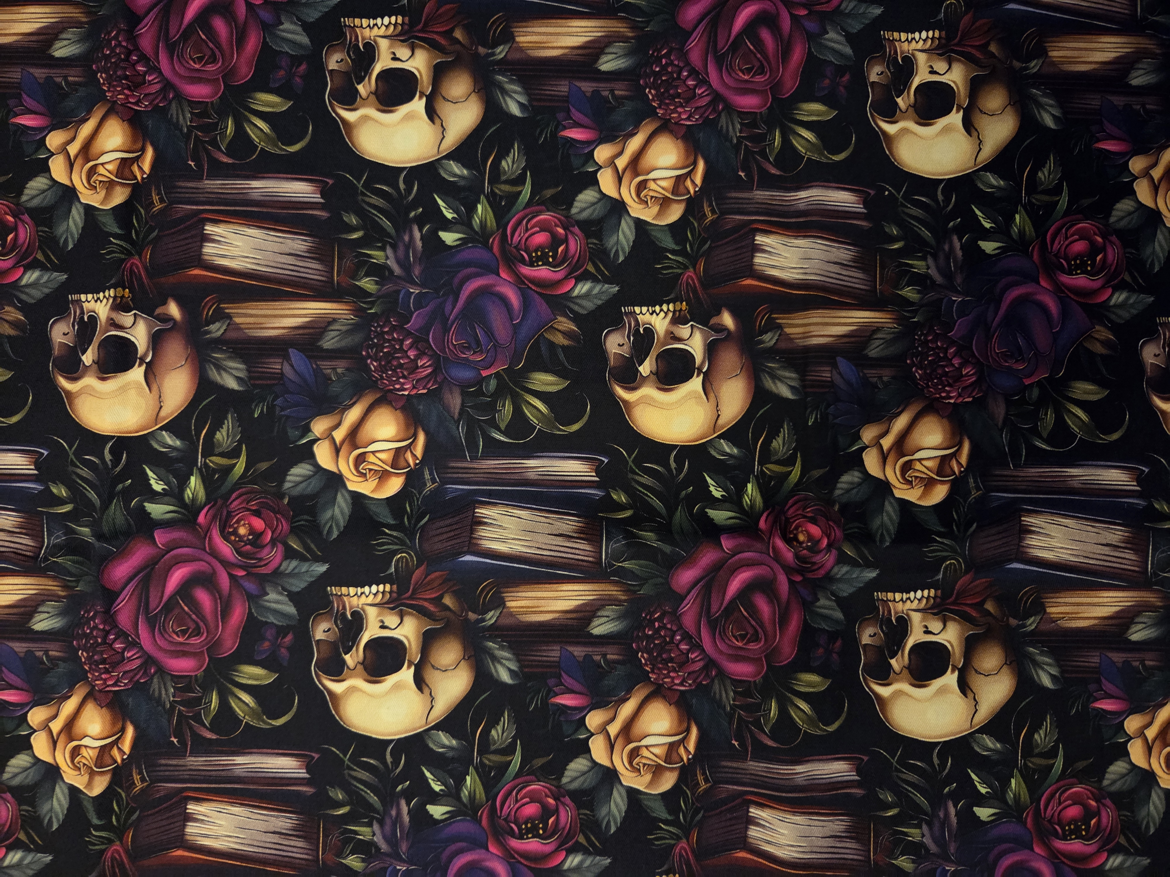 Dark Academia Skulls Sleeve