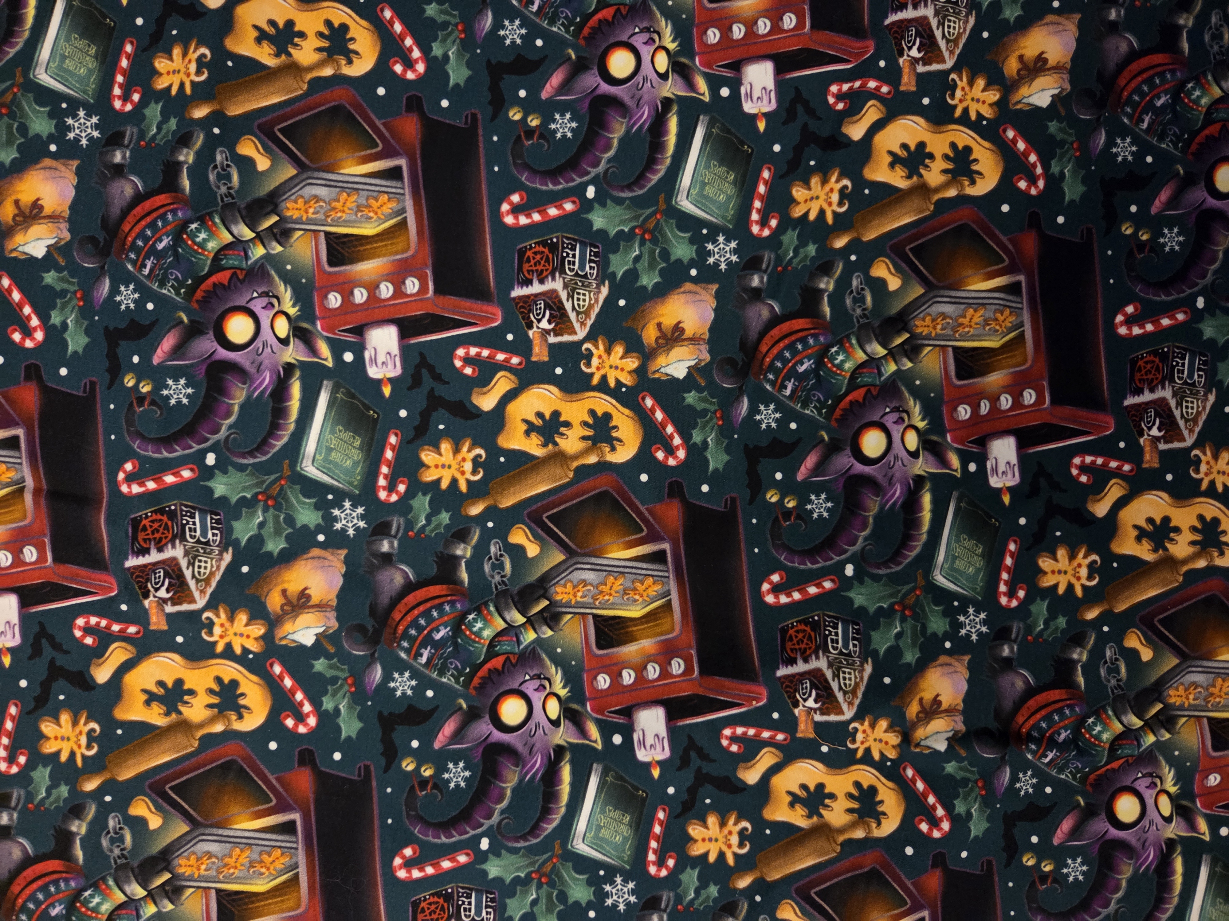 Baking with Krampy Sleeve