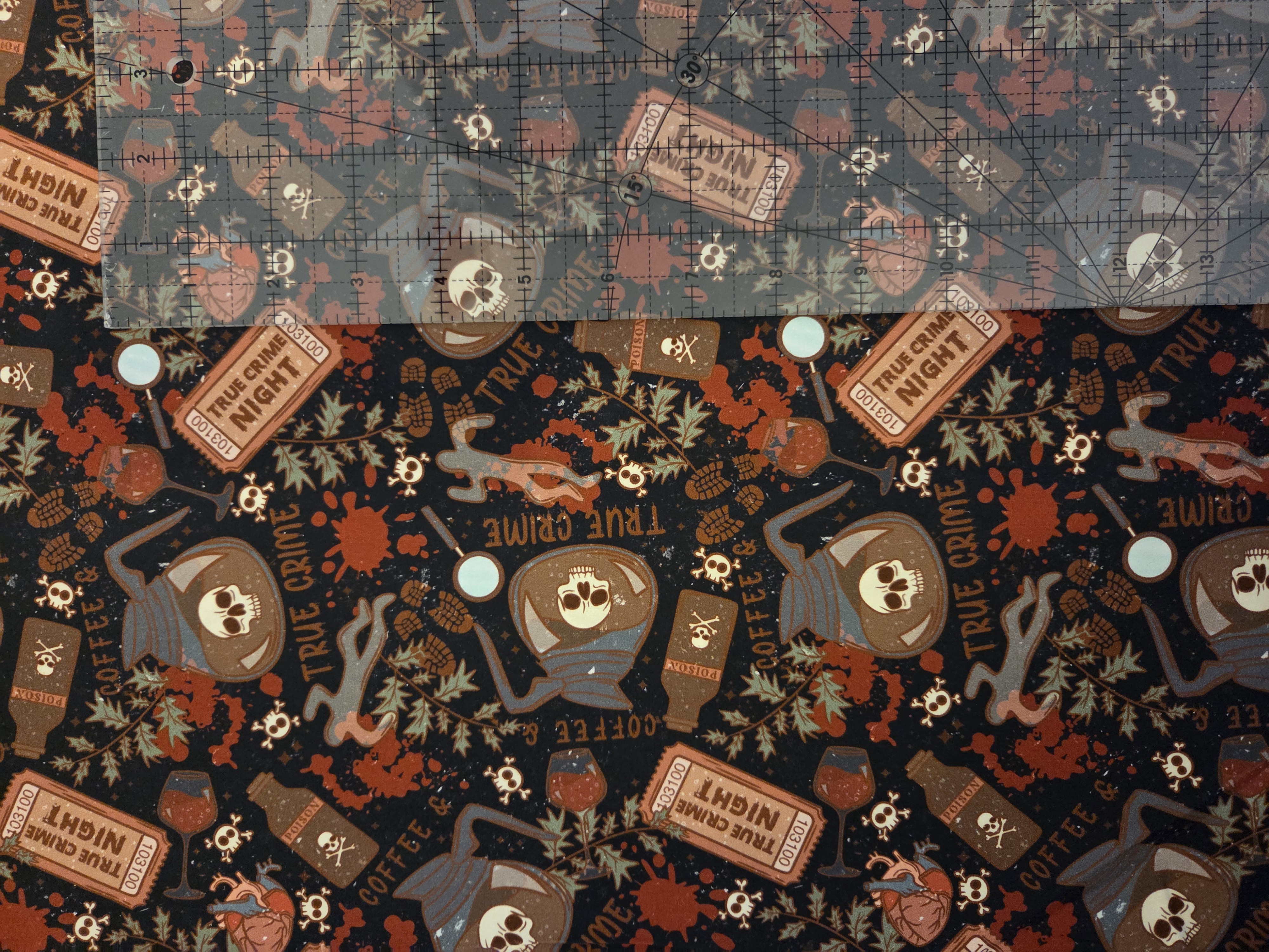 Coffee, Wine, and True Crime Sleeve