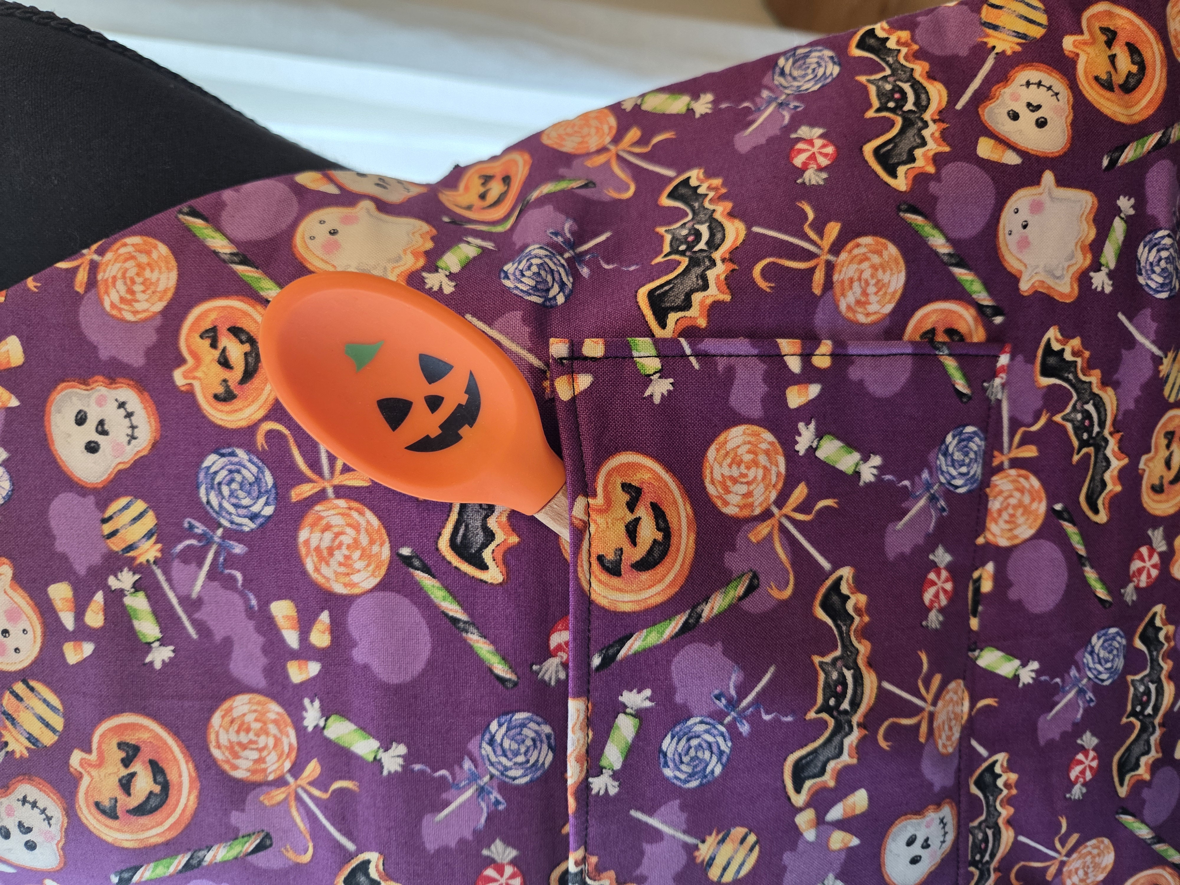 Purple Candy Apron