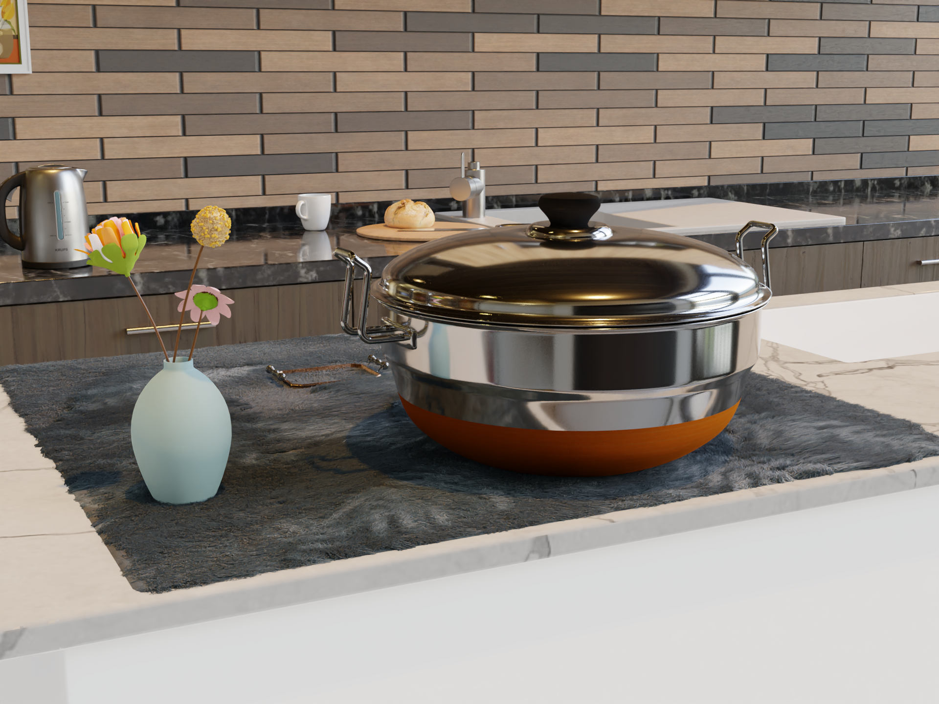QSEC Stainless Steel Idly Cooker Multi Kadai Idli And Dhokla Steamer & Idli Cooker With 7 Plates|Mini Idli Stand|2 Mini Idli Plate|2 Idli|2 Dhokla|1 Momos|Multi Utility Kadai Cookware Set,5 Litre