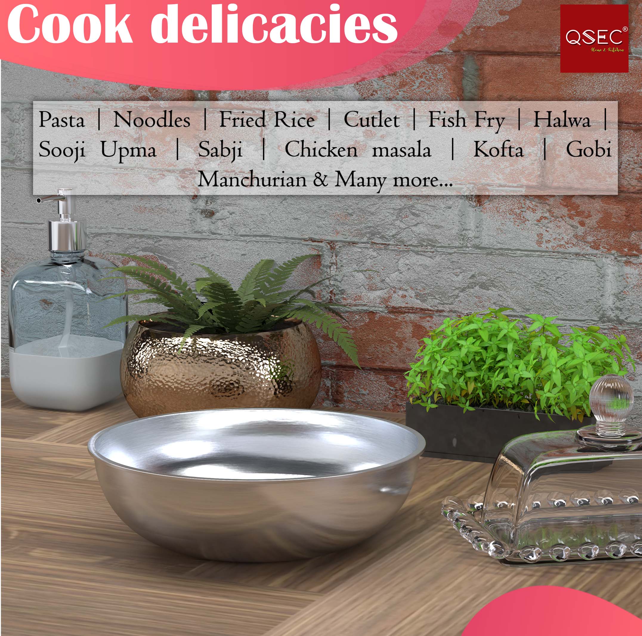 Triply Stainless Steel Mixing Bowl